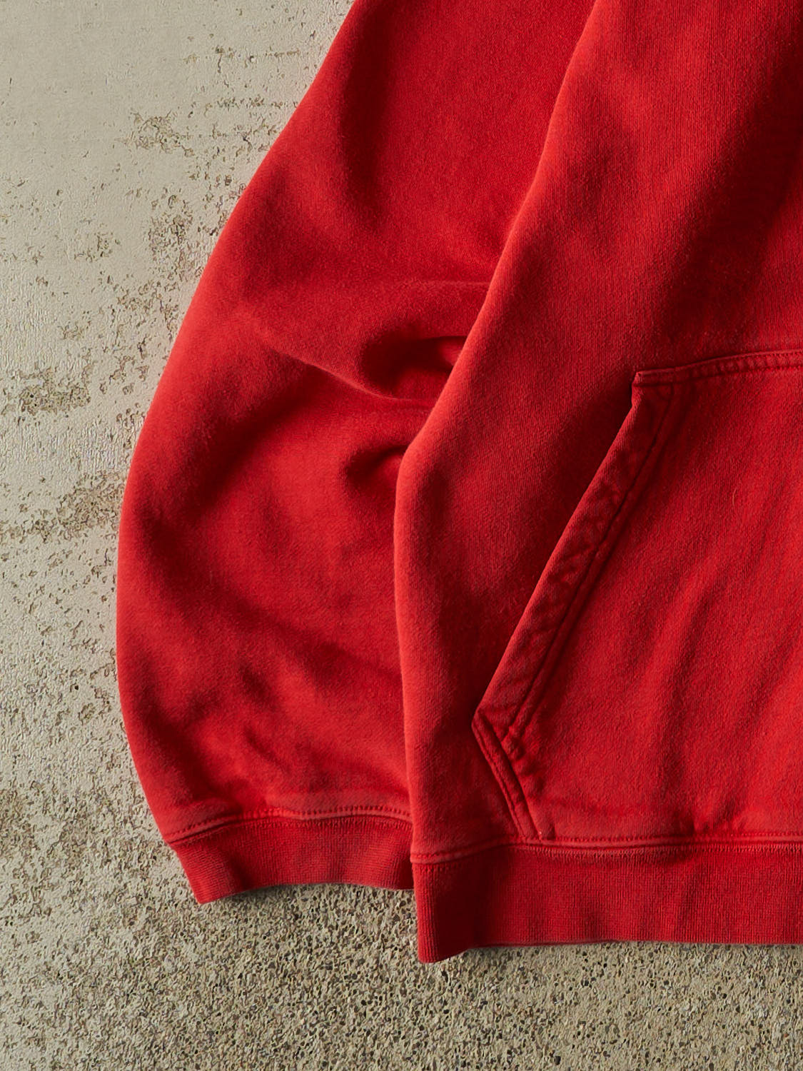 Vintage 90s Red Adidas Embroidered Logo Hoodie (S)