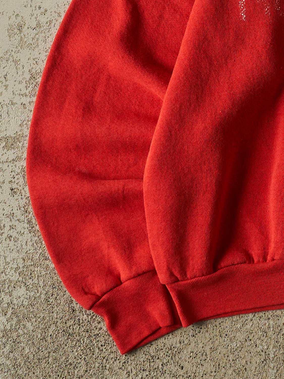 Vintage 80s Red Reebok Logo Crewneck (S/M)