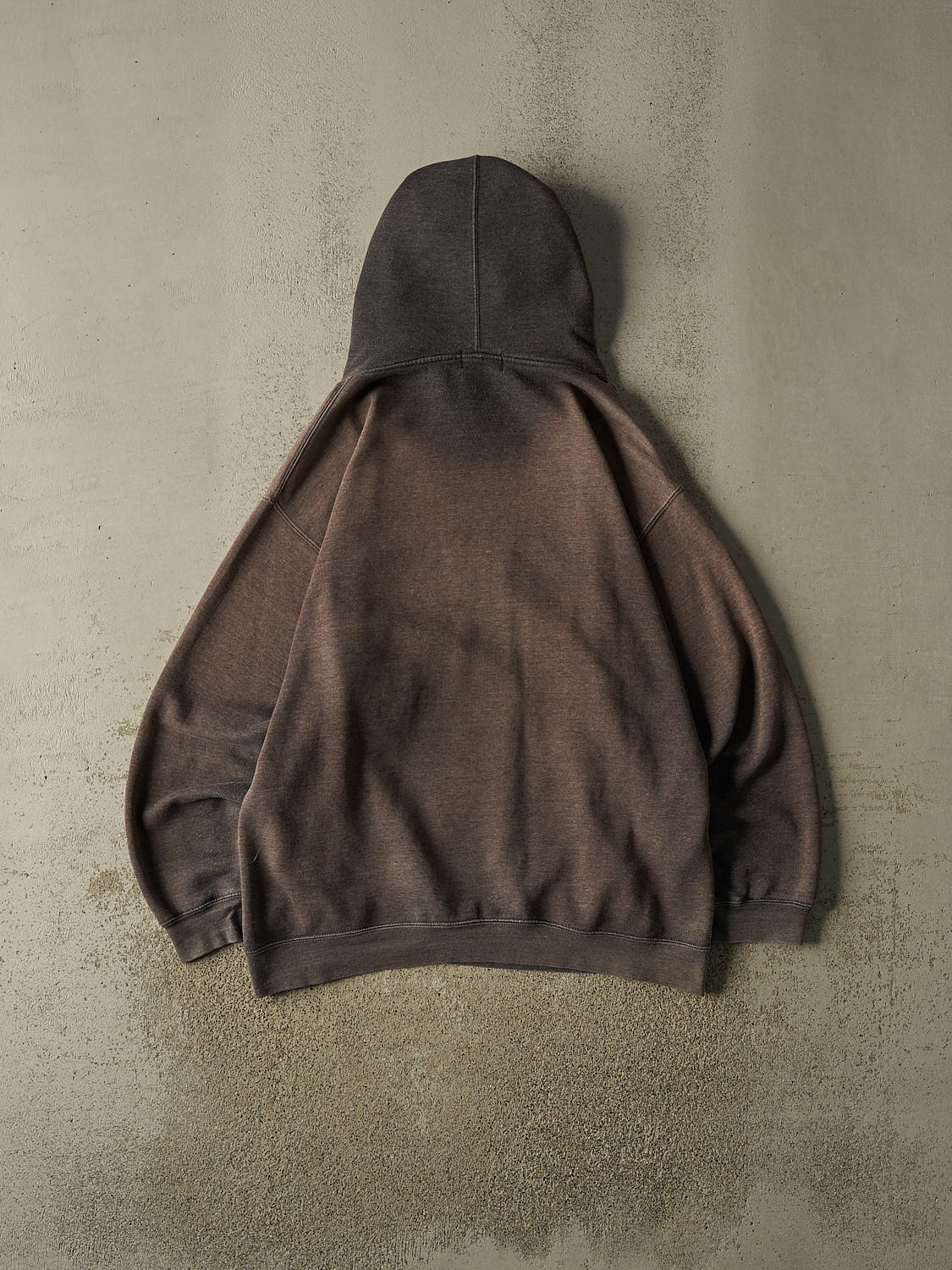 Vintage Y2K Sun Faded Grey Humber University Hoodie (XXL)