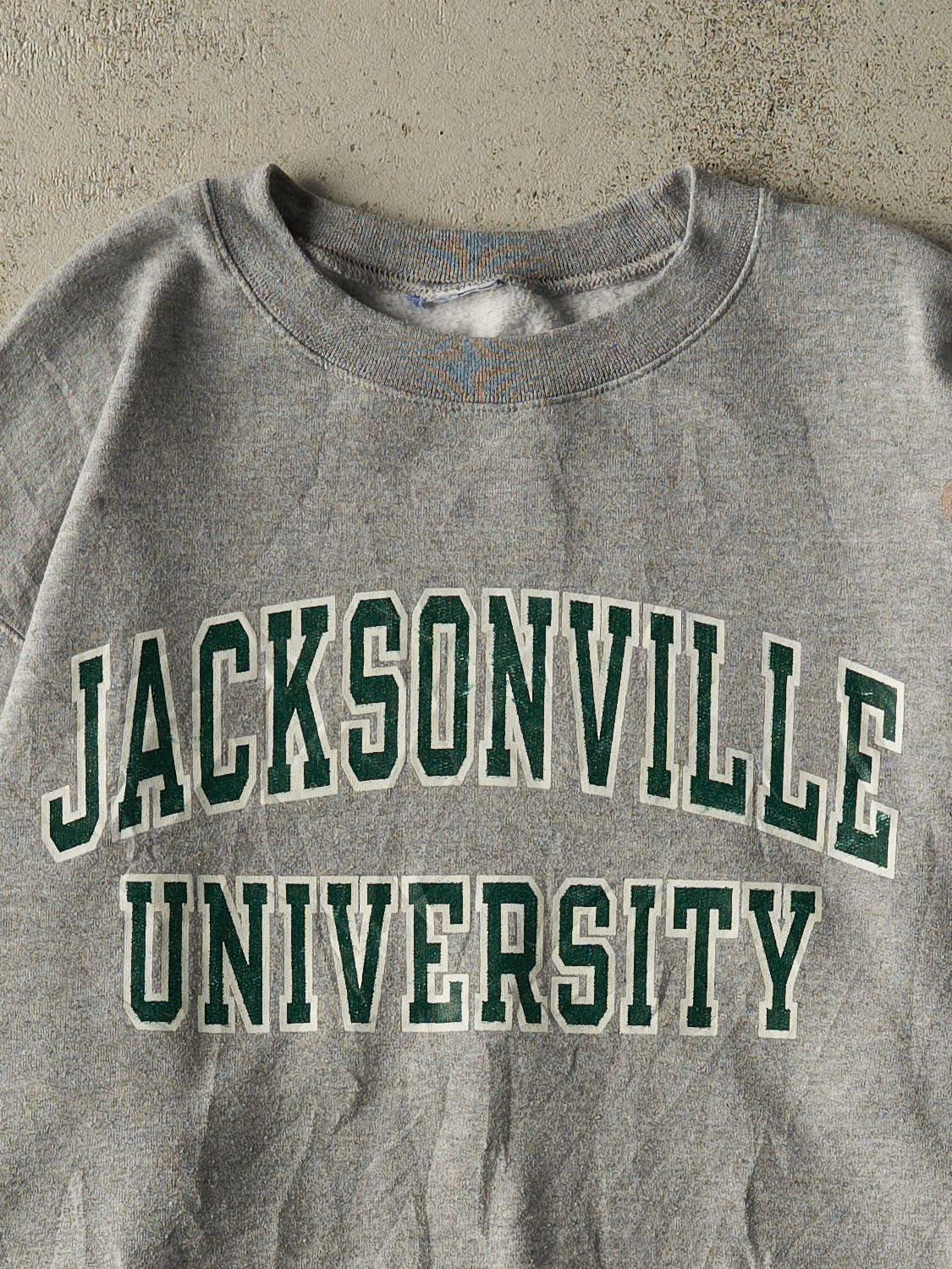 Vintage 90s Grey Champion Jacksonville University Crewneck (L/XL)