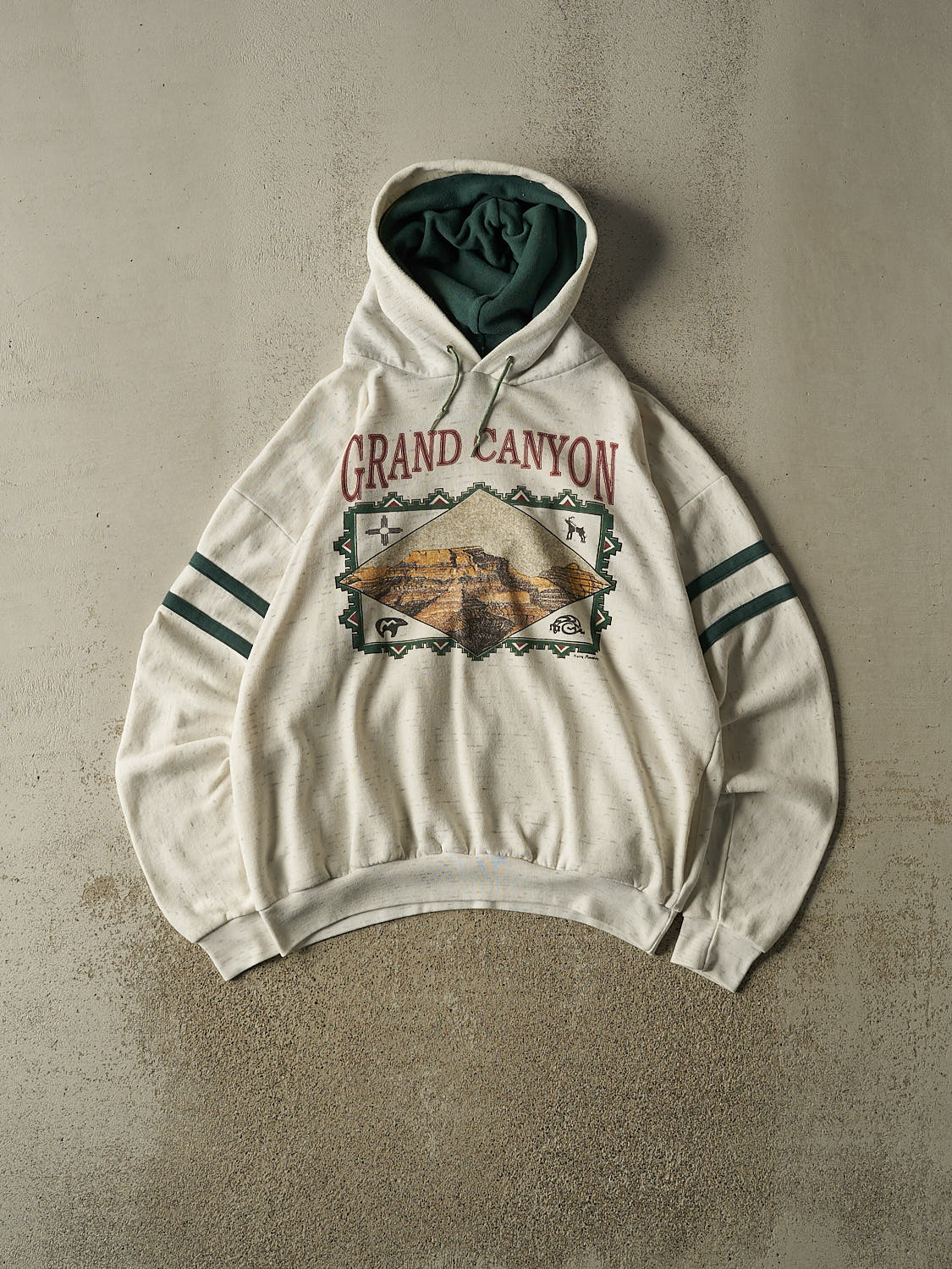 Vintage 90s Grey Grand Canyon Hoodie (L/XL)
