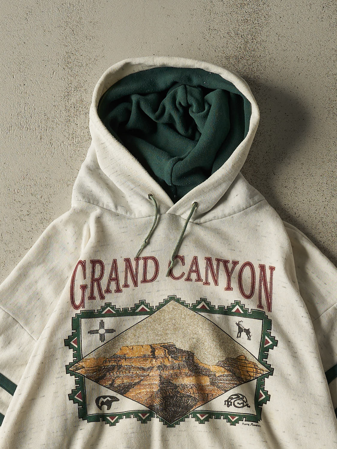 Vintage 90s Grey Grand Canyon Hoodie (L/XL)