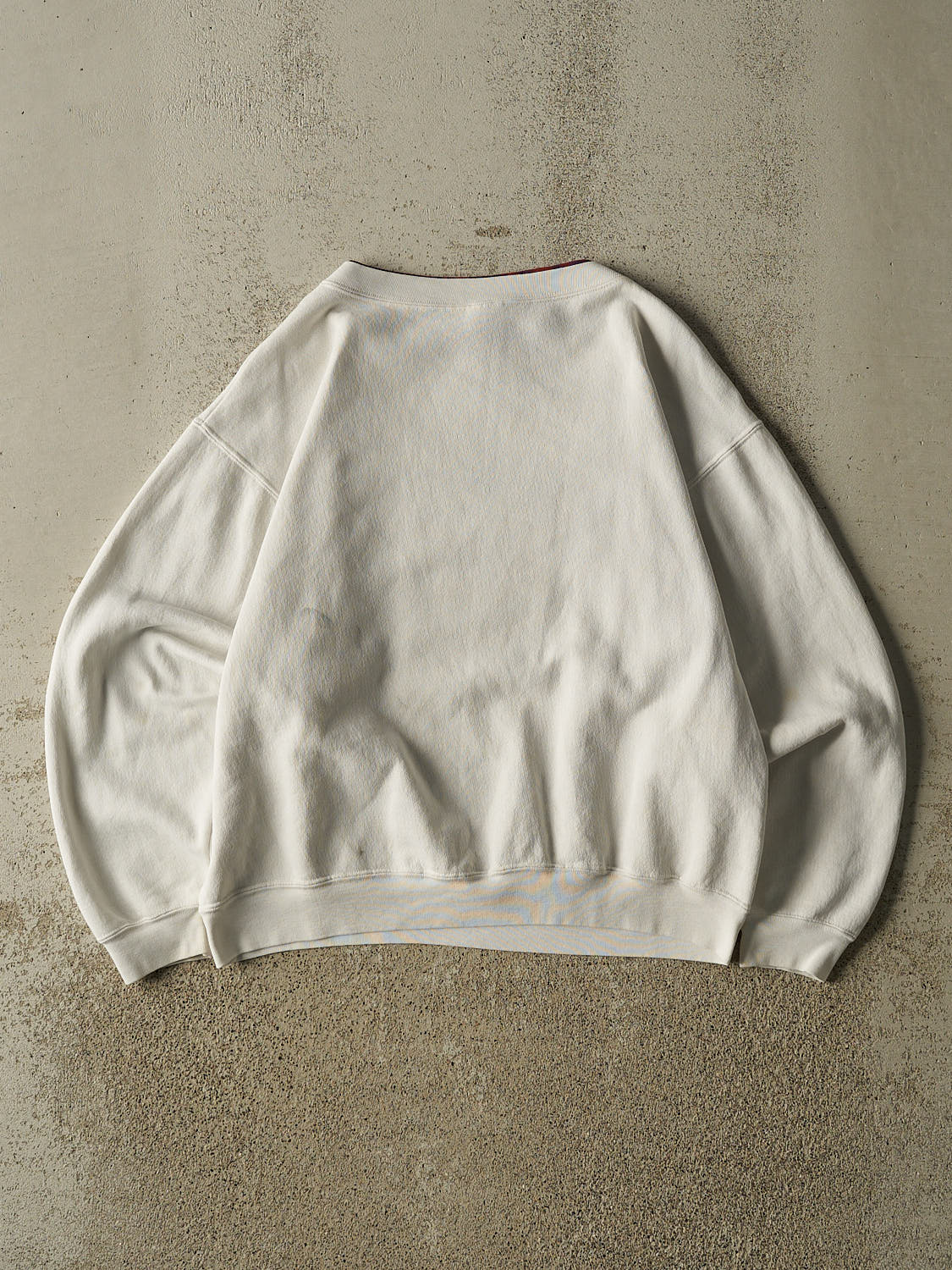 Vintage 80s White Wallowa Lake Oregon Double Neck Crewneck (S/M)