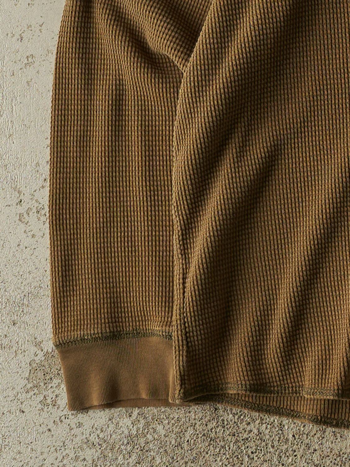 Vintage Y2K Sun Faded Green Eddie Bauer Thermal Long Sleeve (XL/XXL)