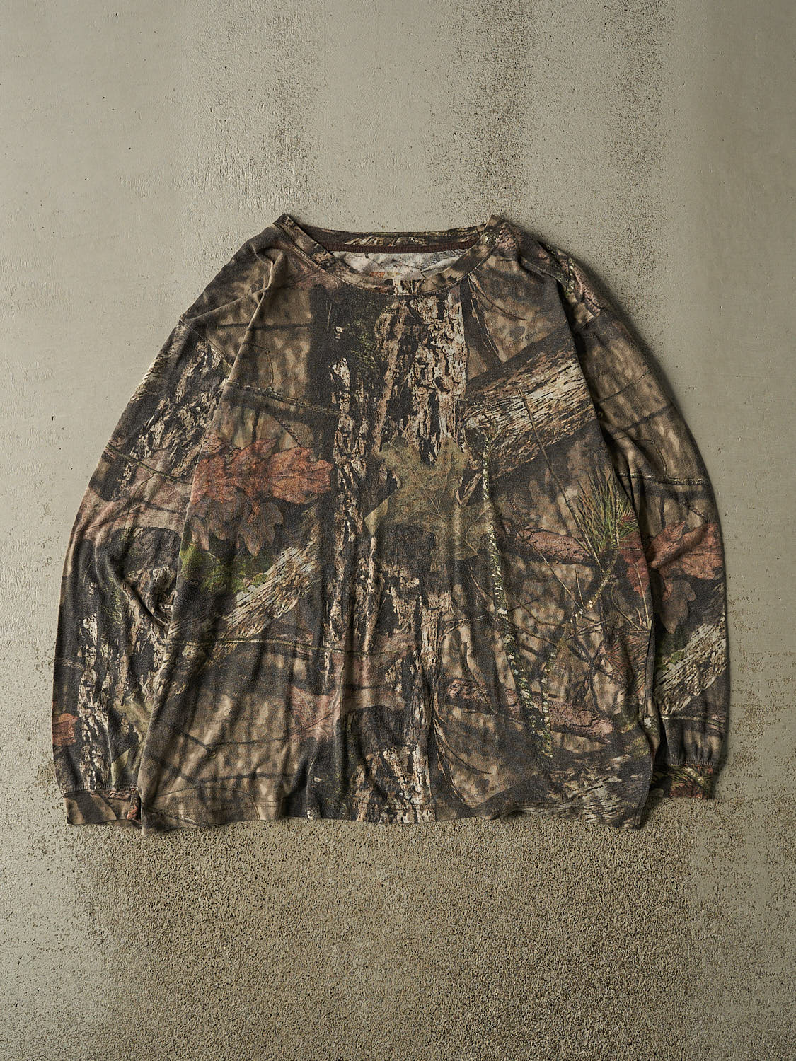 Vintage Y2K Camo Mossy Oak Long Sleeve (XXL)