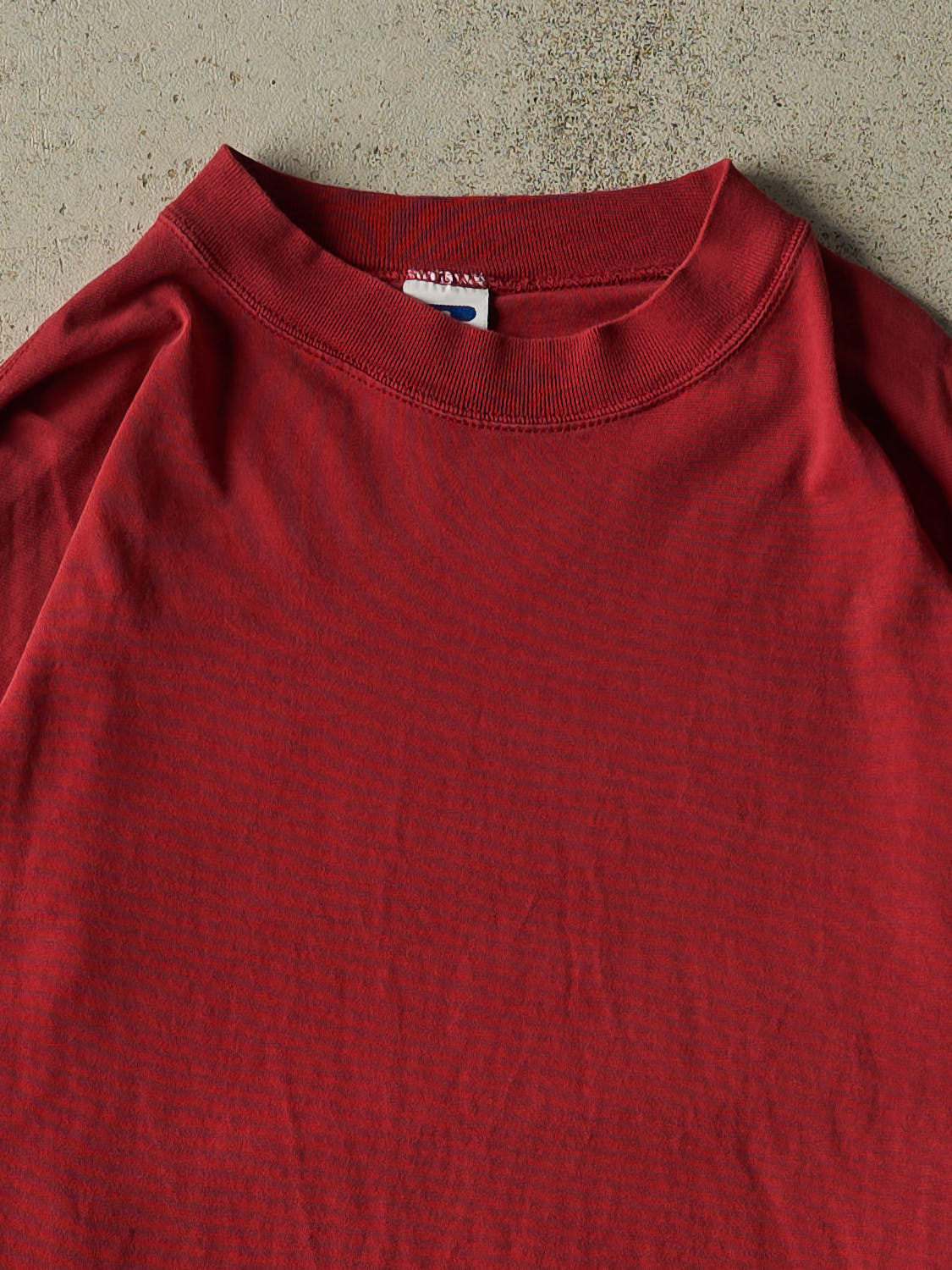 Vintage 90s Red Russell Athletic Blank Long Sleeve (XL)