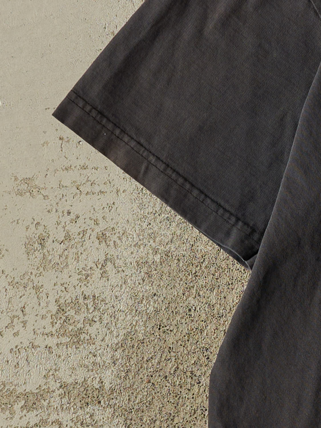 Vintage 90s Charcoal Grey Adidas Logo Tee (M/L)