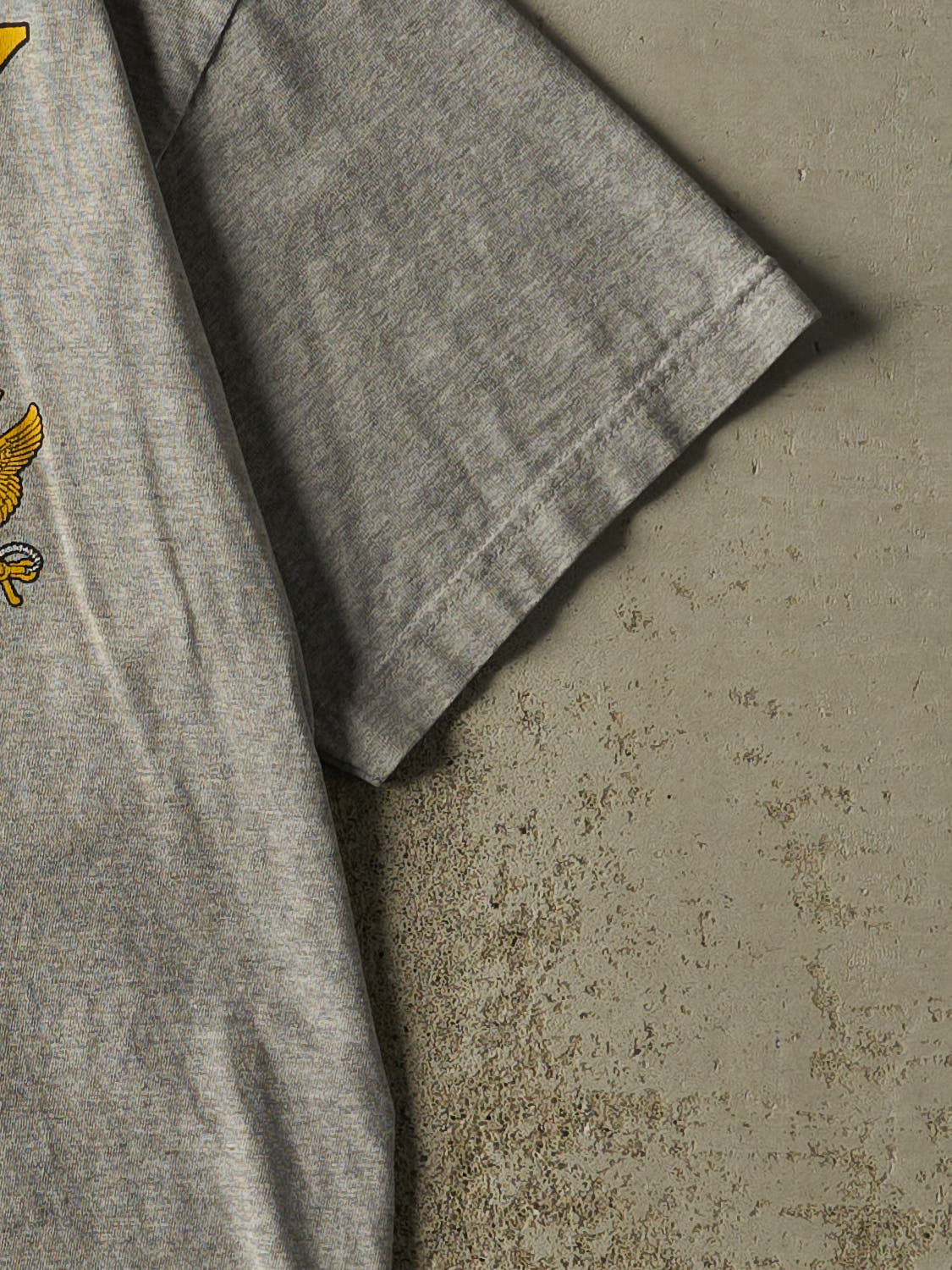 Vintage 90s Grey US Navy Tee (XL)