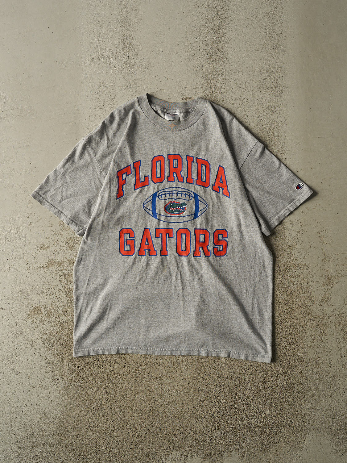 Vintage 90s Grey University of Florida Gators Tee (L/XL)