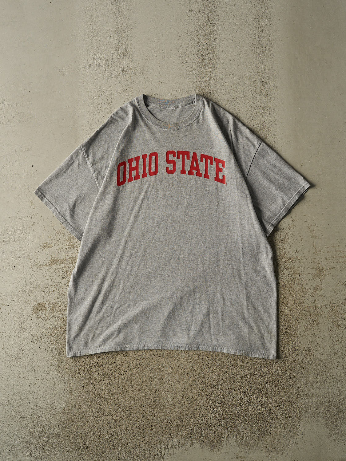 Vintage 90s Grey Ohio State University Tee (XL/XXL)