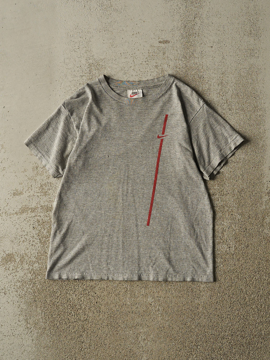 Vintage 90s Grey Nike Athletics Tee (XS)