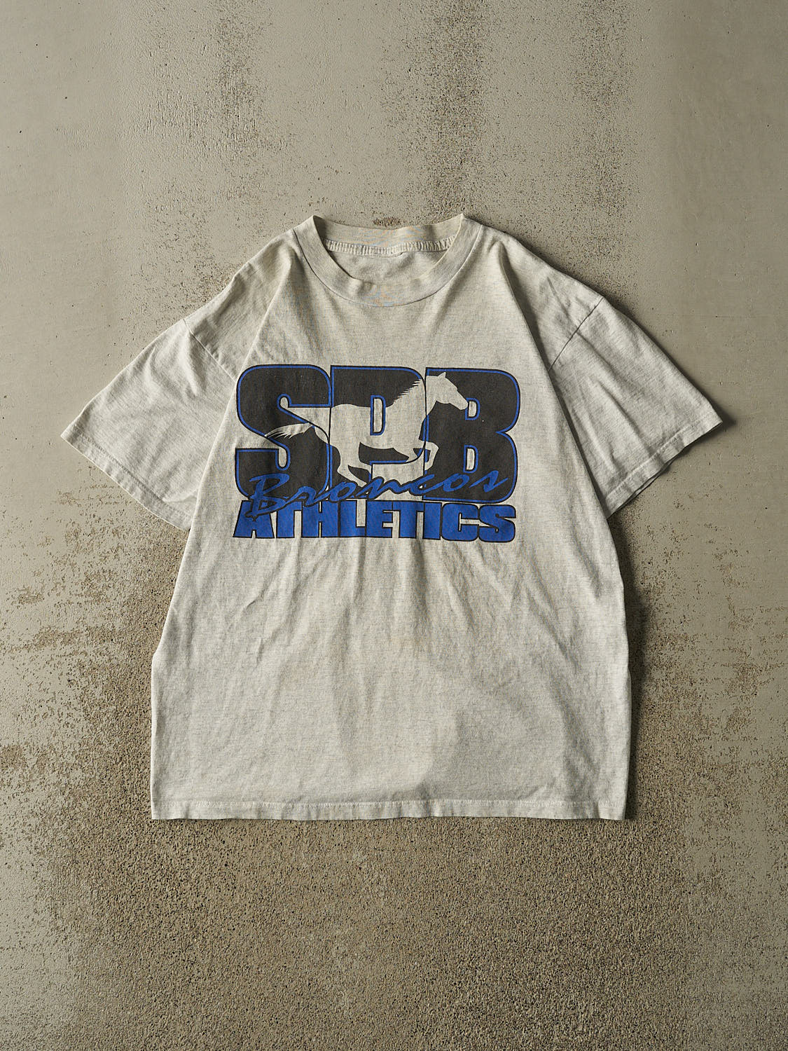 Vintage 90s Grey SPB Broncos Tee (M/L)