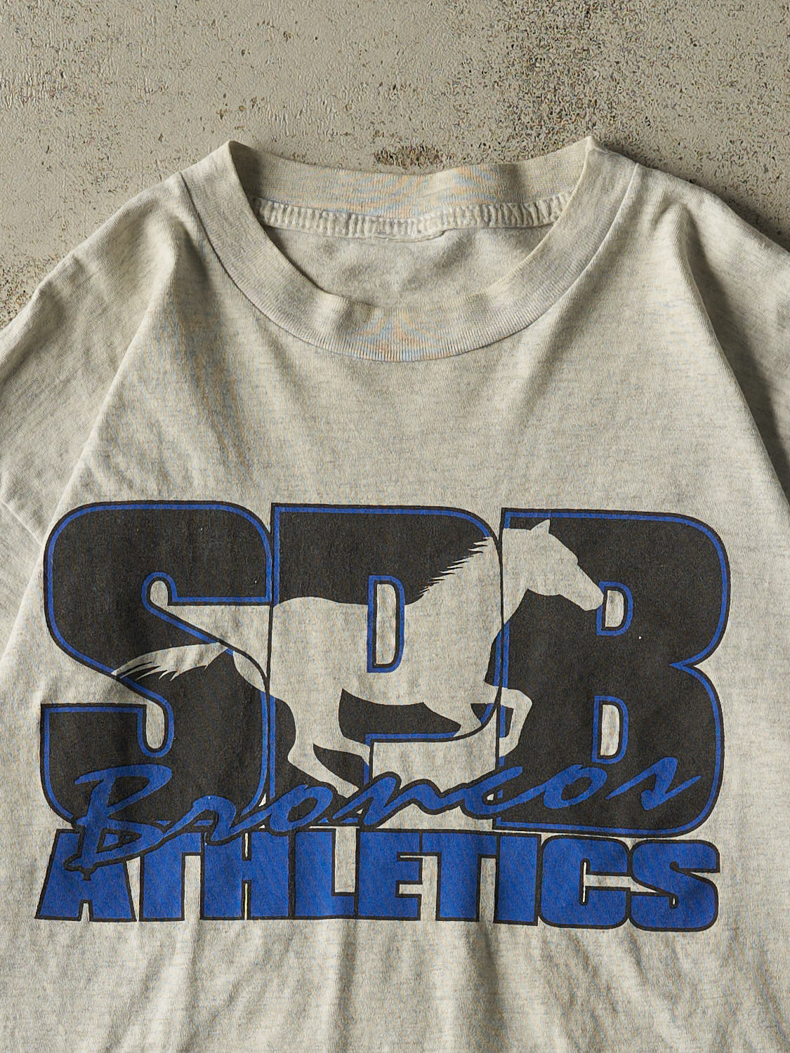 Vintage 90s Grey SPB Broncos Tee (M/L)