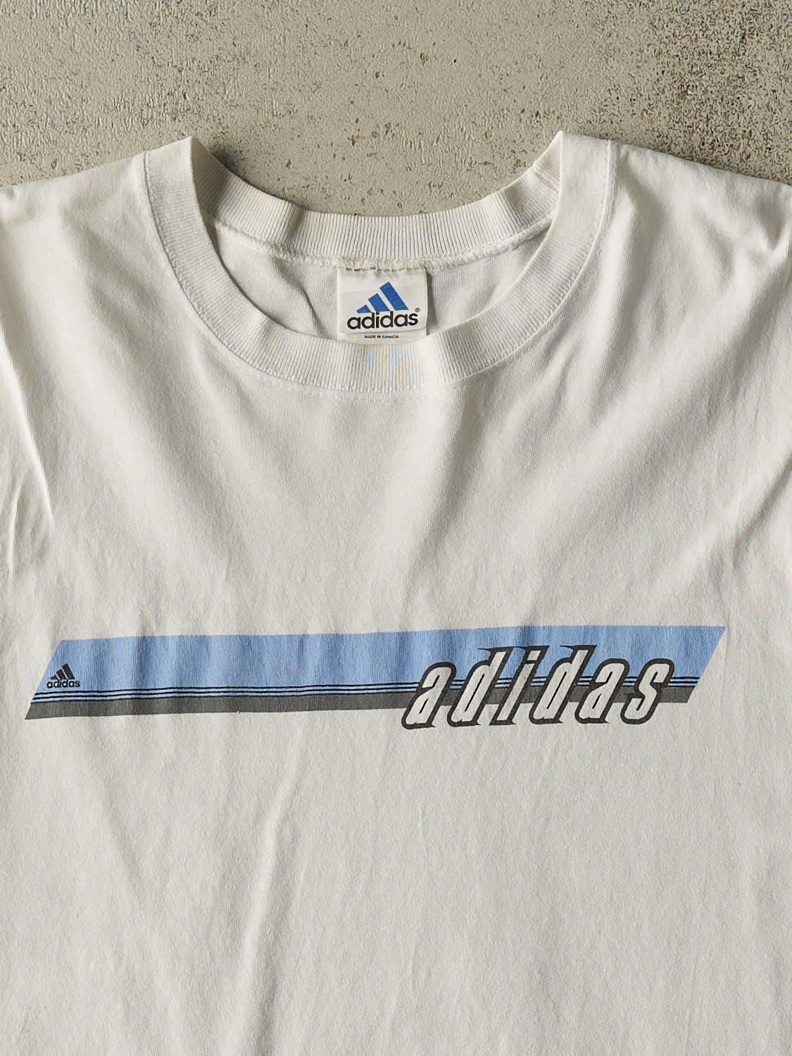 Vintage 90s White Adidas Tank (M/L)