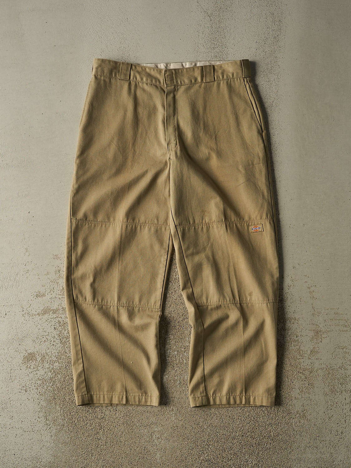 Vintage 90s Beige Dickies Double Knee Work Pants (36x29)
