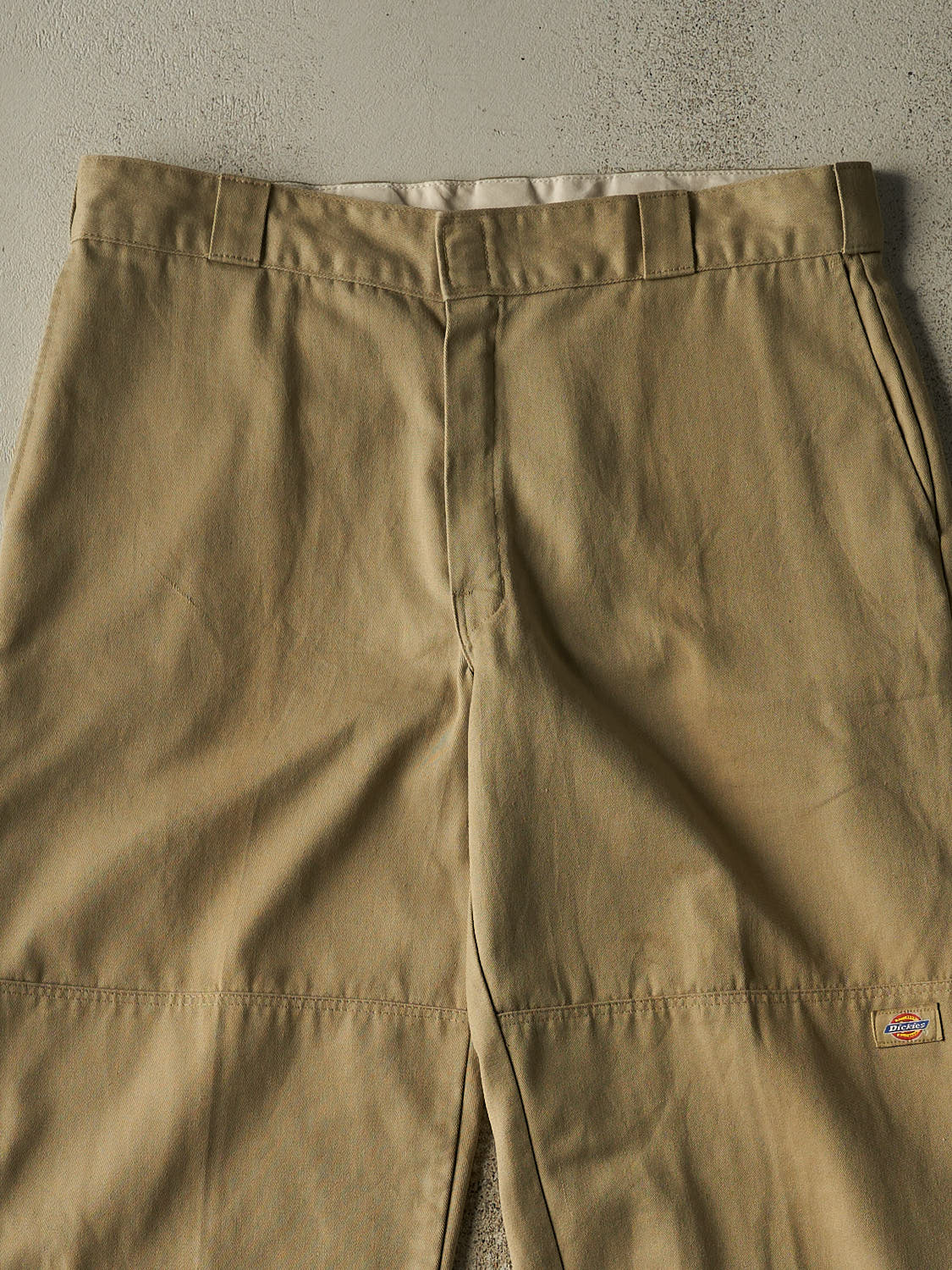 Vintage 90s Beige Dickies Double Knee Work Pants (36x29)