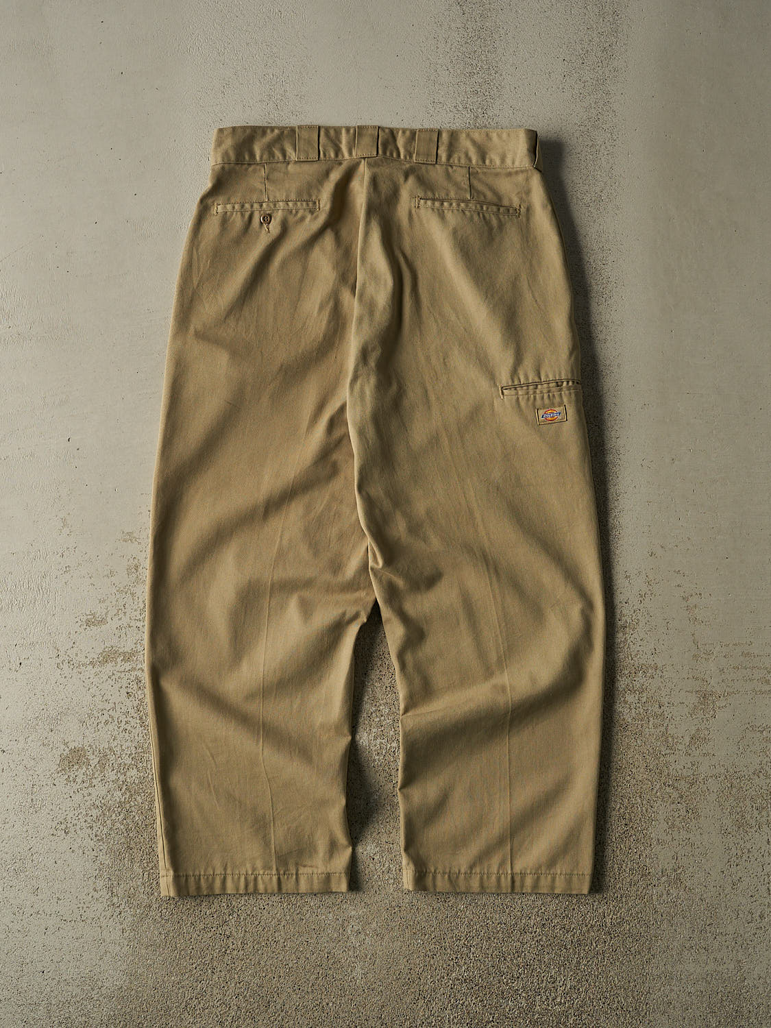 Vintage 90s Beige Dickies Double Knee Work Pants (36x29)
