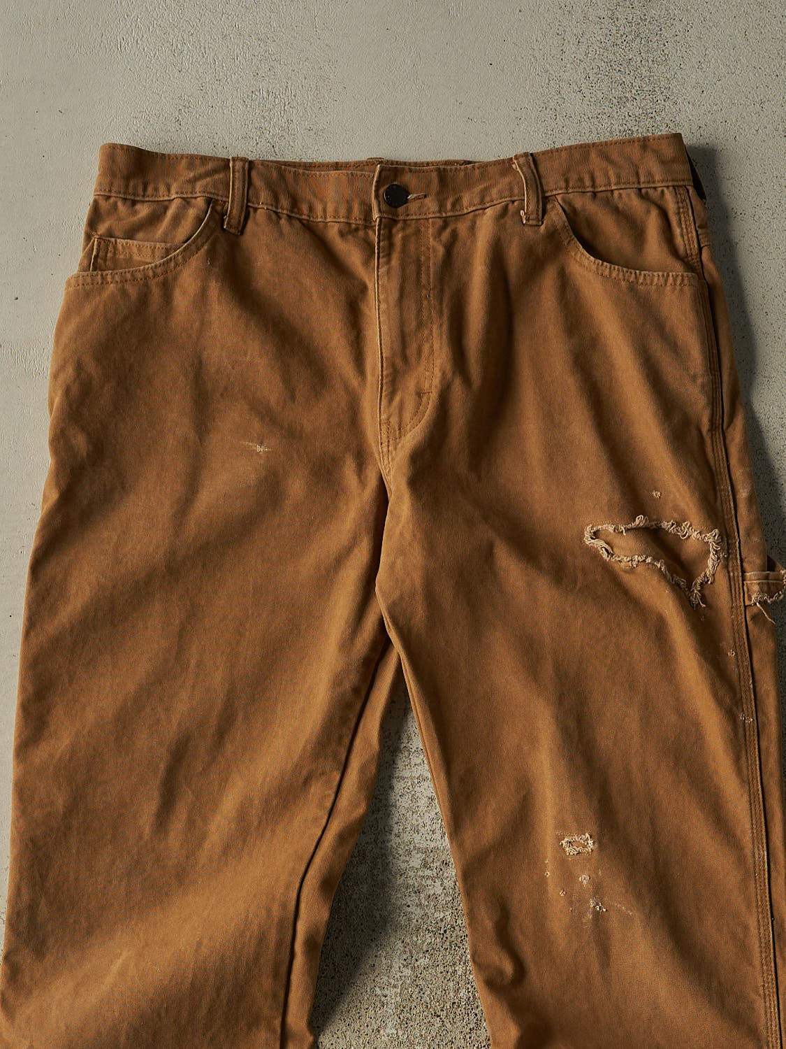 Vintage Y2K Camel Dickies Carpenter Pants (35x33)