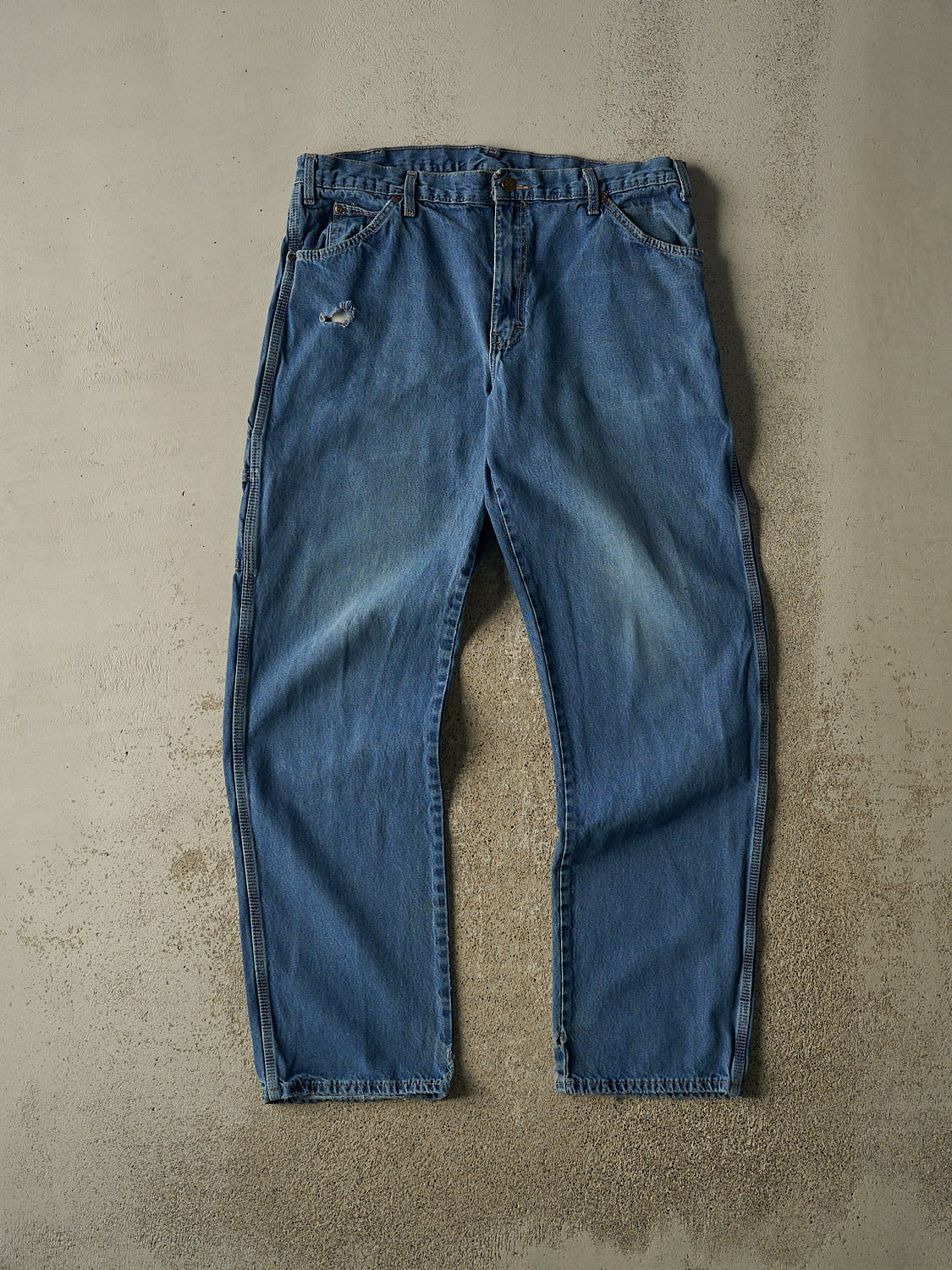 Vintage 90s Dark Wash Dickies Carpenter Jeans (36x34)