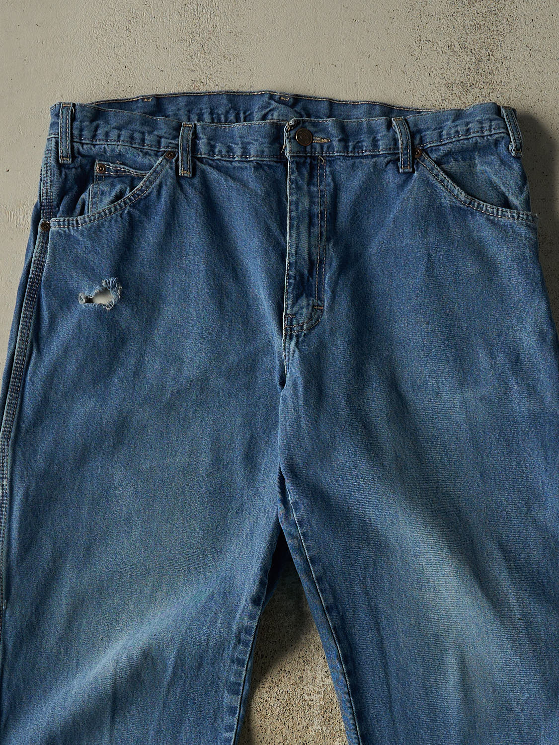 Vintage 90s Dark Wash Dickies Carpenter Jeans (36x34)