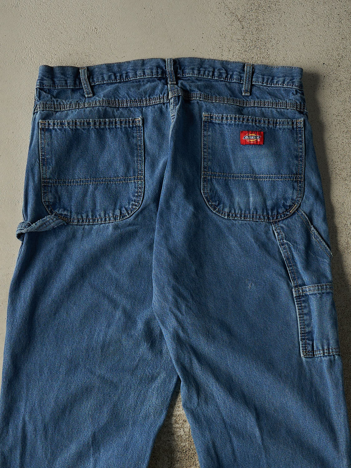 Vintage 90s Dark Wash Dickies Carpenter Jeans (36x34)