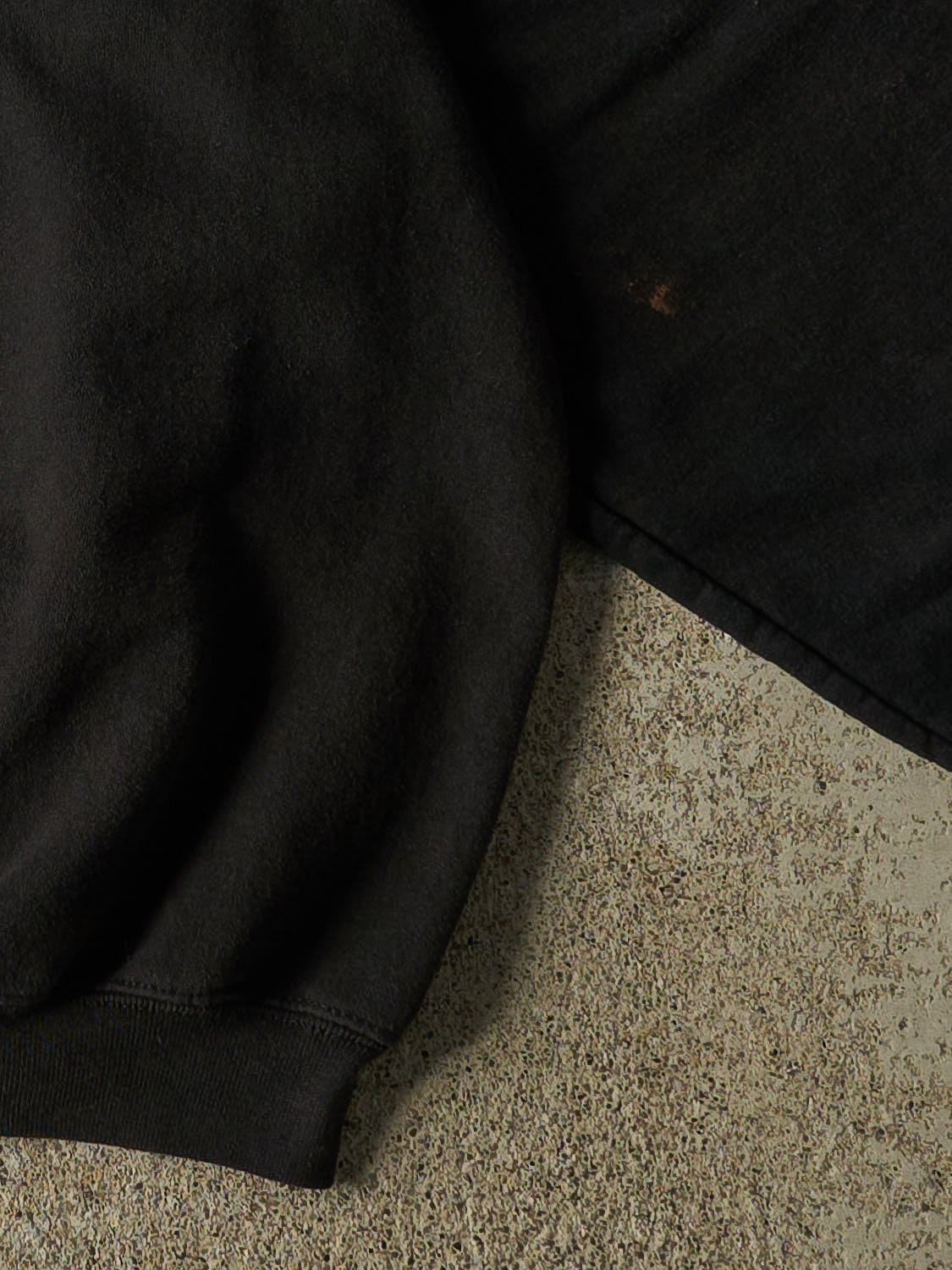 Vintage Y2K Black Blank Crewneck (S/M)