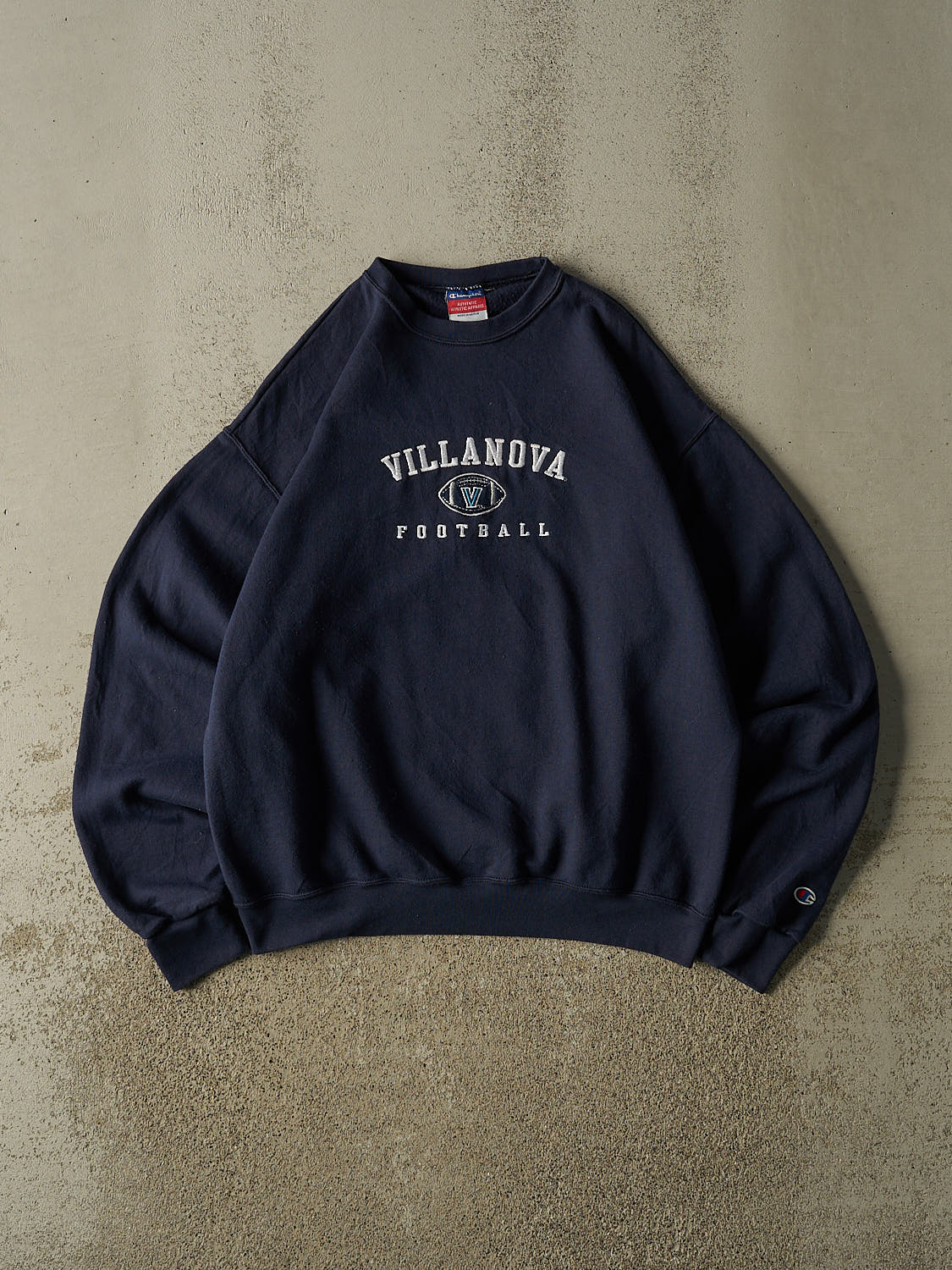 Vintage 90s Navy Blue Villanova University Football Crewneck (L)