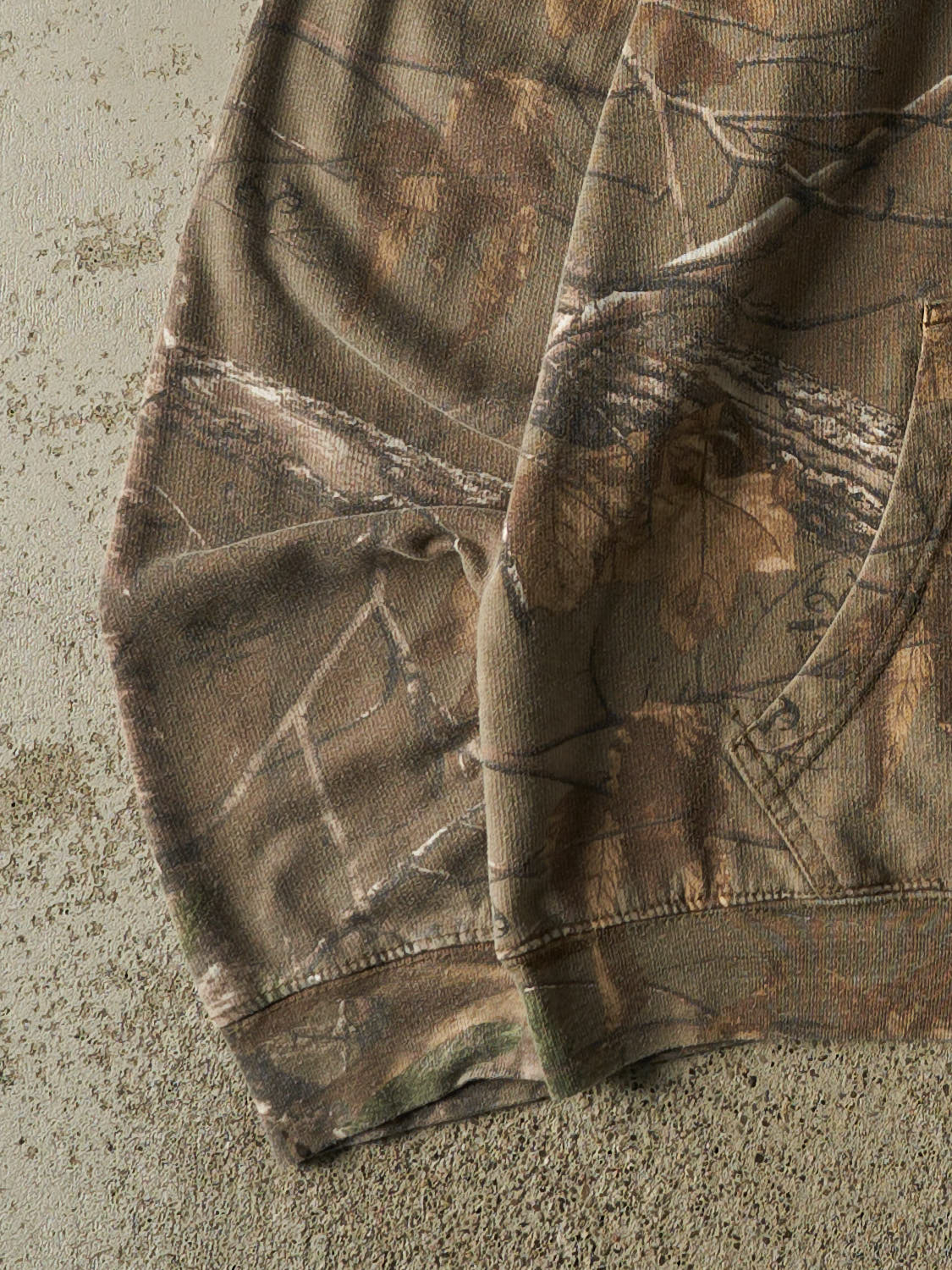Vintage 90s Camo Realtree Logo Hoodie (M/L)
