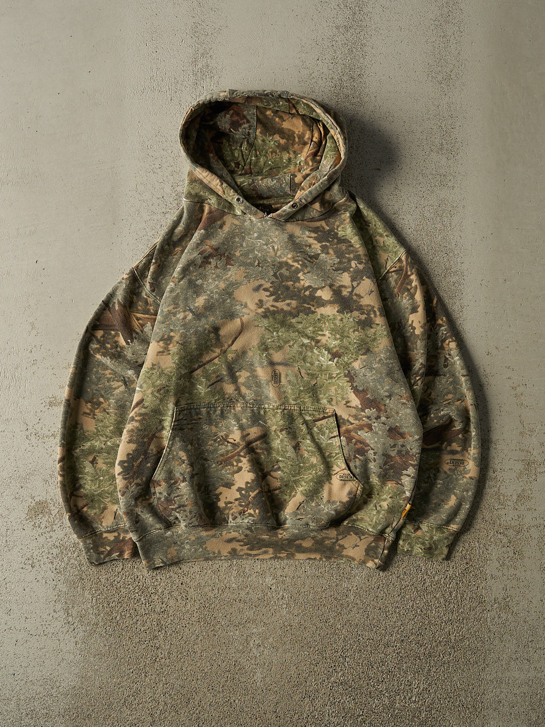 Vintage Y2K Camo Kings Camo Hoodie (M/L)