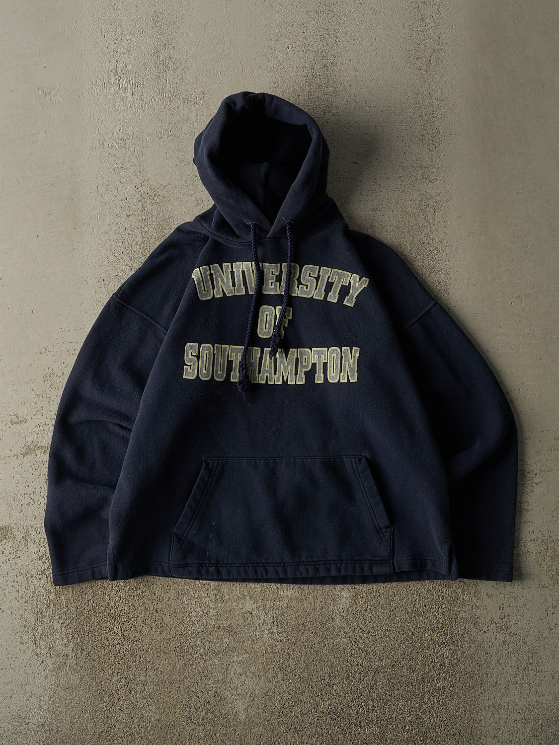 Vintage 90s Navy Blue University of Southampton Hoodie (XS/S)