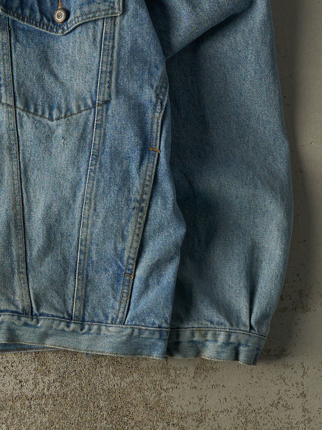 Vintage 90s Light Wash Bugle Boy Denim Jacket (M/L)