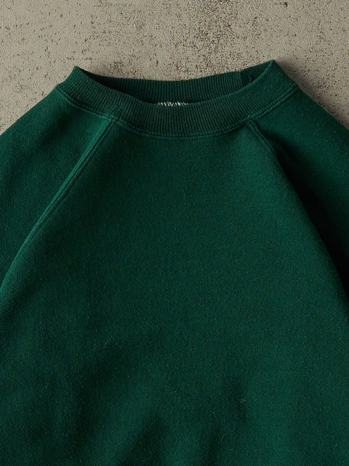 Vintage 80s Green Blank Crewneck (S/M)