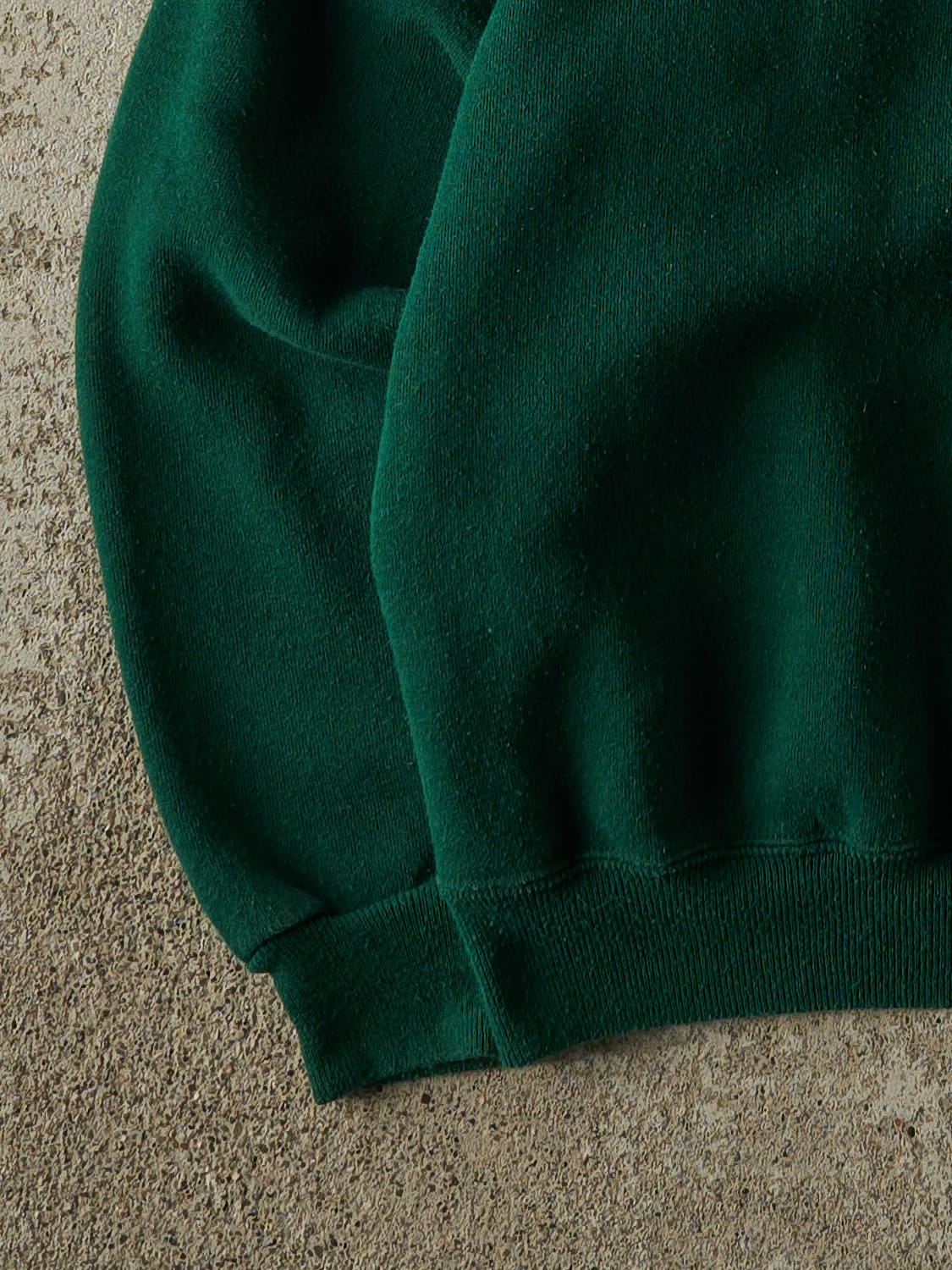 Vintage 80s Green Blank Crewneck (S/M)
