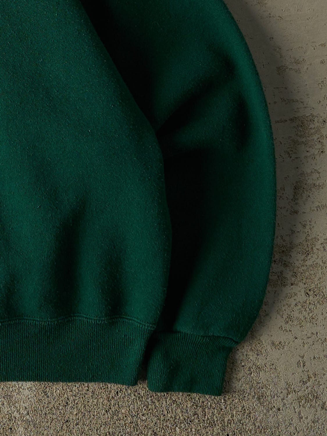 Vintage 80s Green Blank Crewneck (S/M)