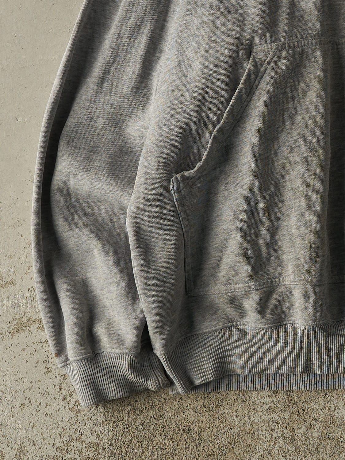 Vintage 90s Grey Adidas Embroidered Hoodie (XL)