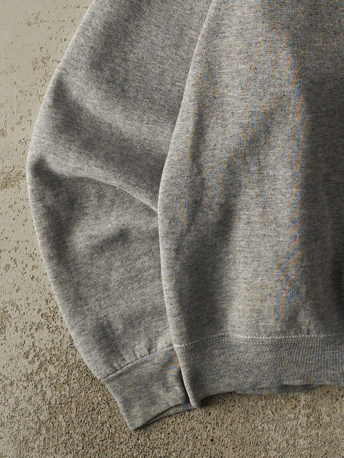 Vintage 90s Grey Wilson Embroidered Crewneck (L)