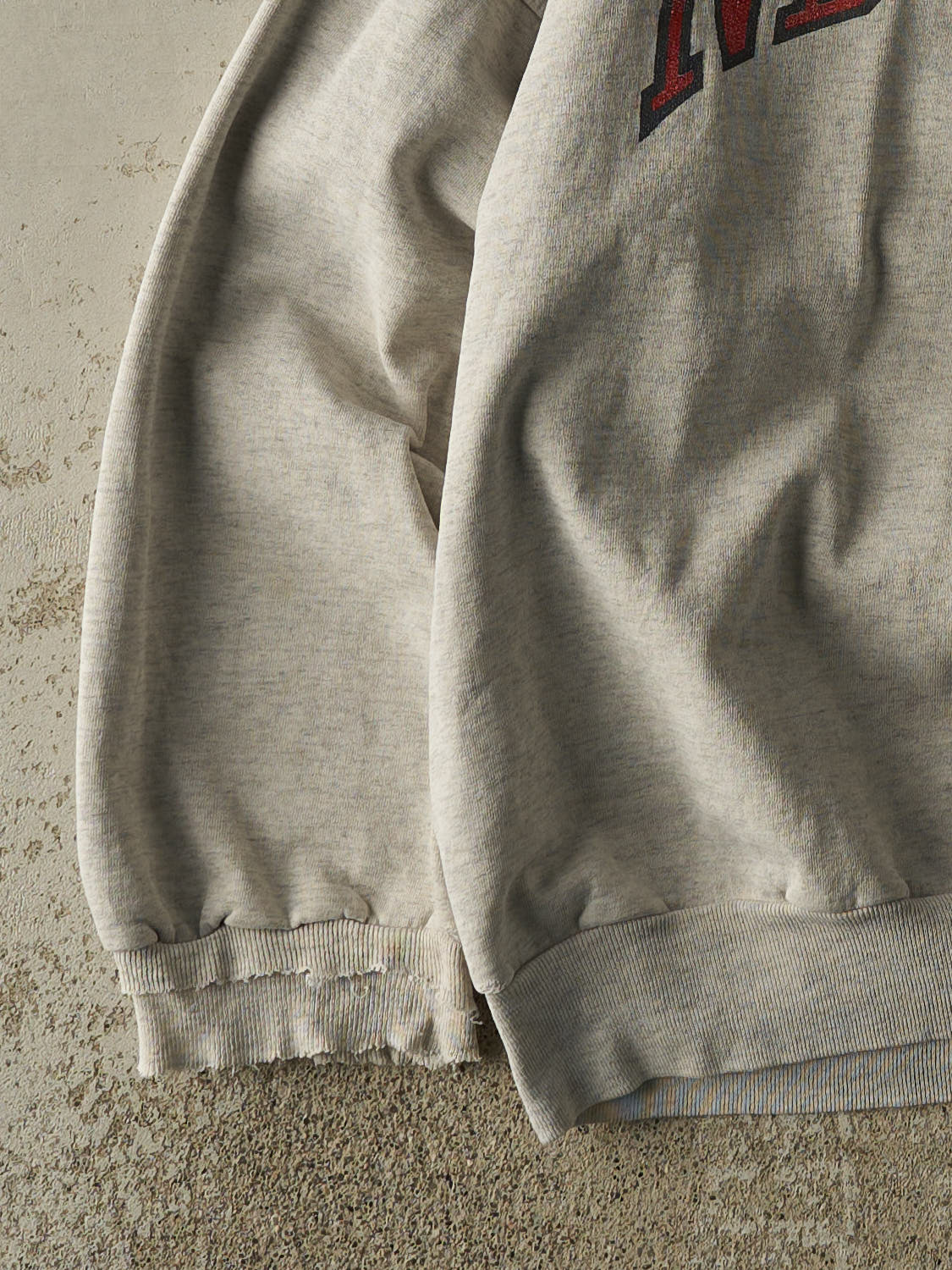 Vintage 90s Heather Grey ND Hounds Crewneck (M/L)