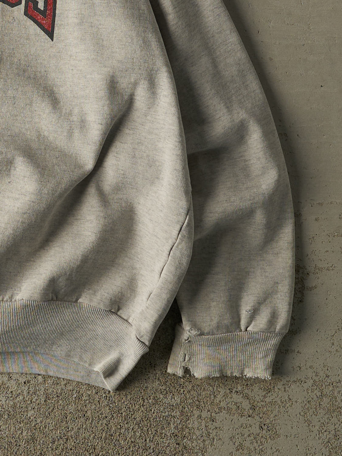 Vintage 90s Heather Grey ND Hounds Crewneck (M/L)