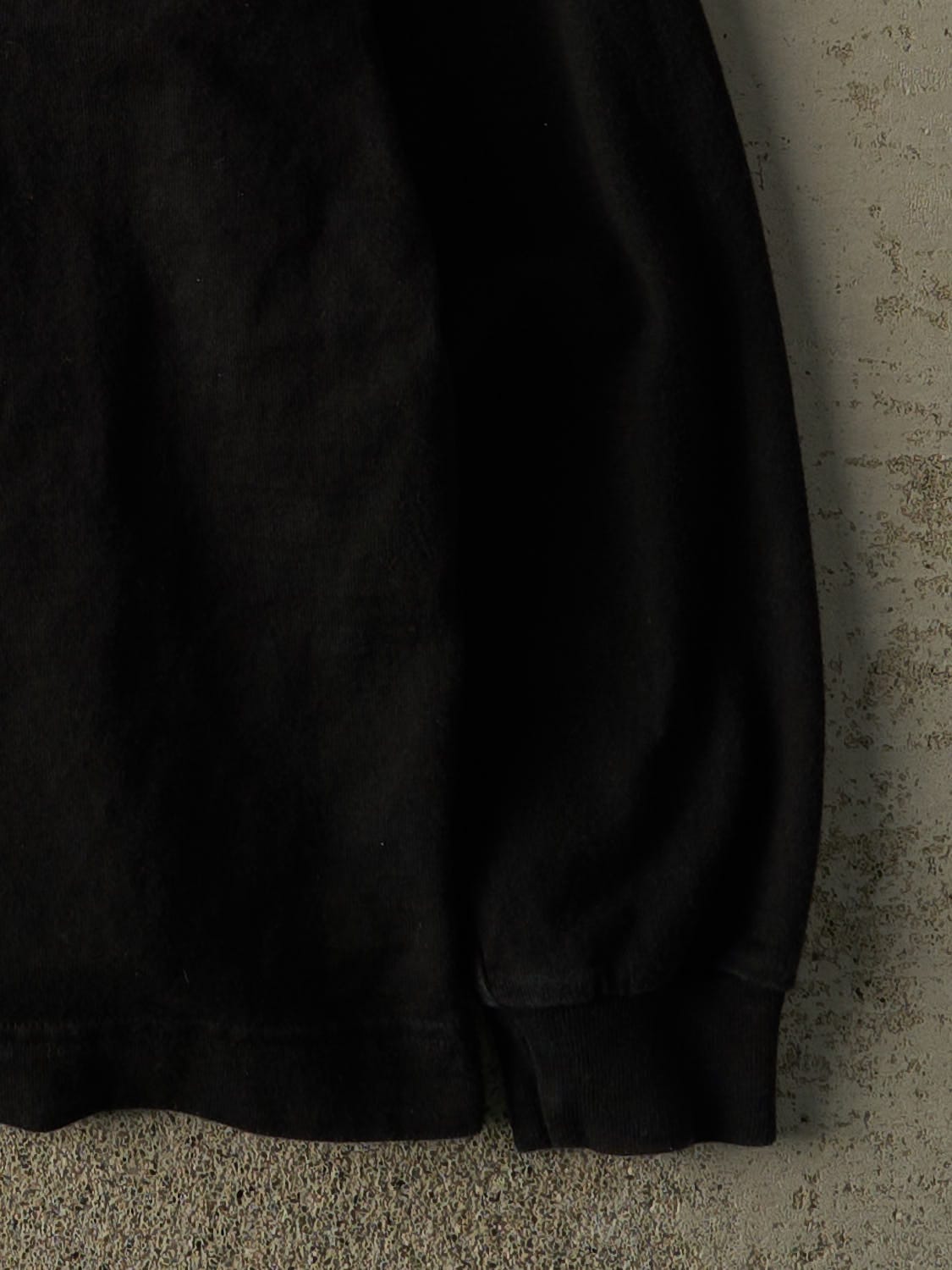 Vintage 90s Black Nautica Rugby Long Sleeve (M/L)