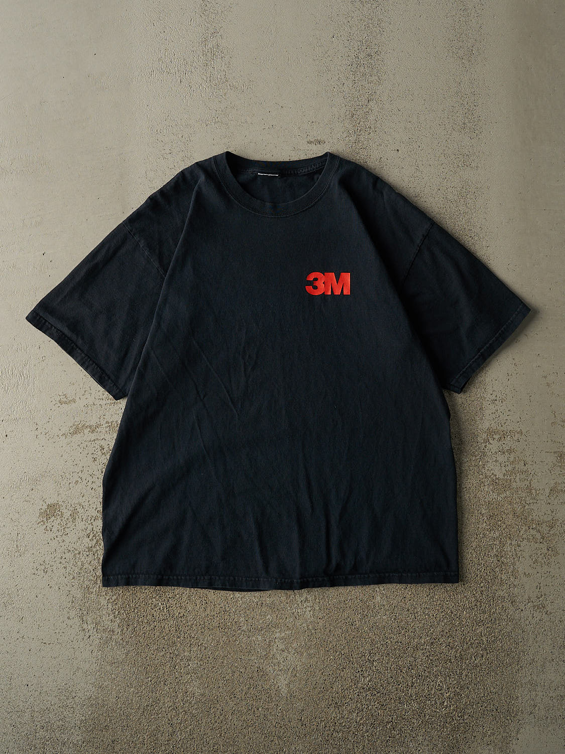 Vintage 90s Faded Black Nascar x 3M Tee (L/XL)