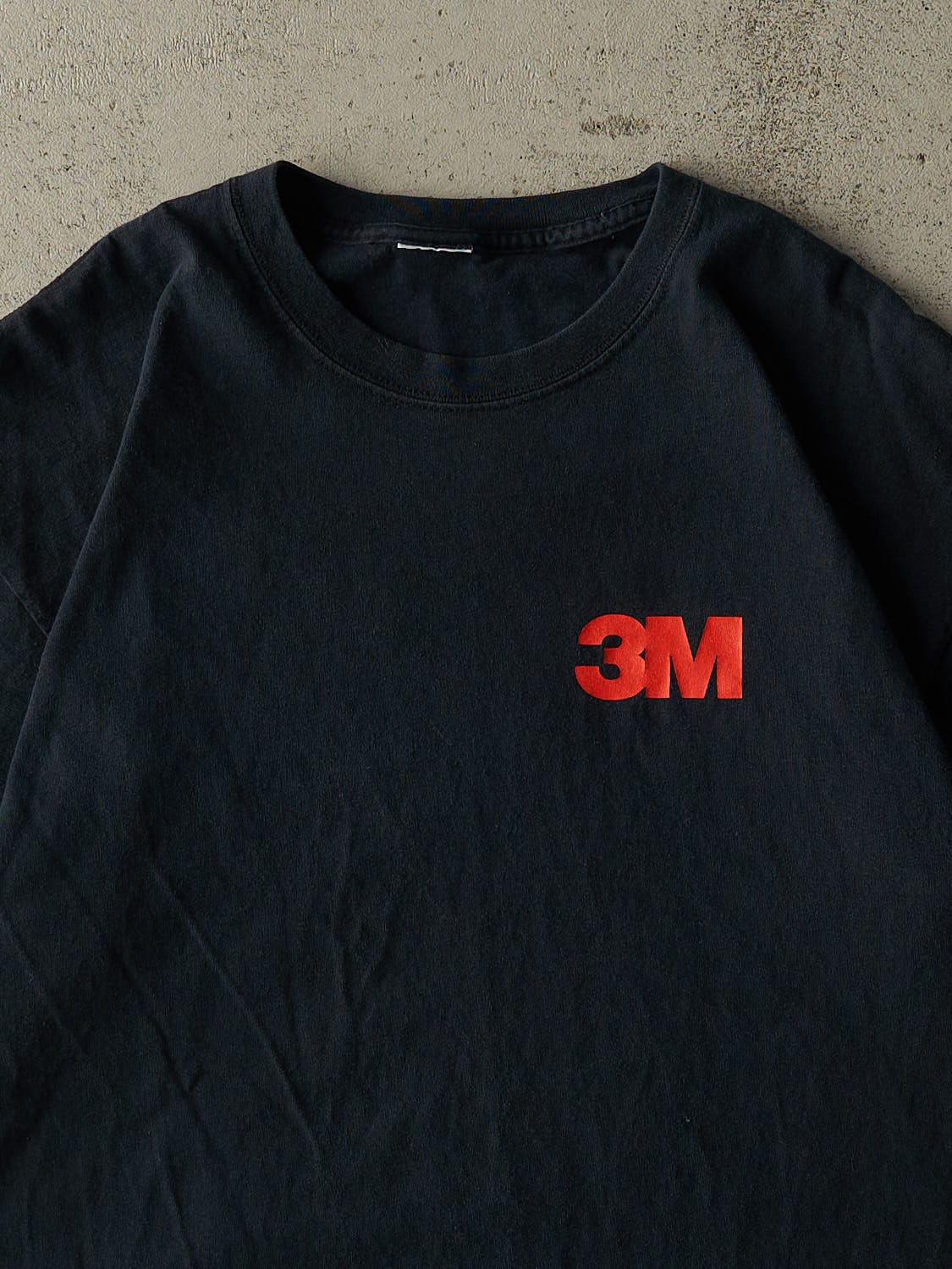 Vintage 90s Faded Black Nascar x 3M Tee (L/XL)