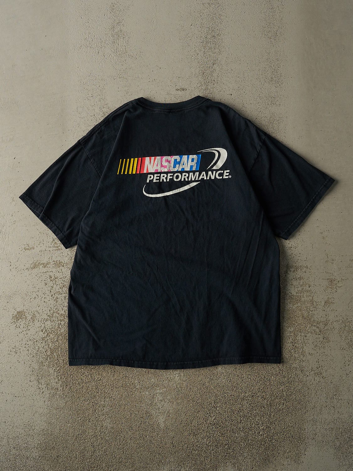 Vintage 90s Faded Black Nascar x 3M Tee (L/XL)