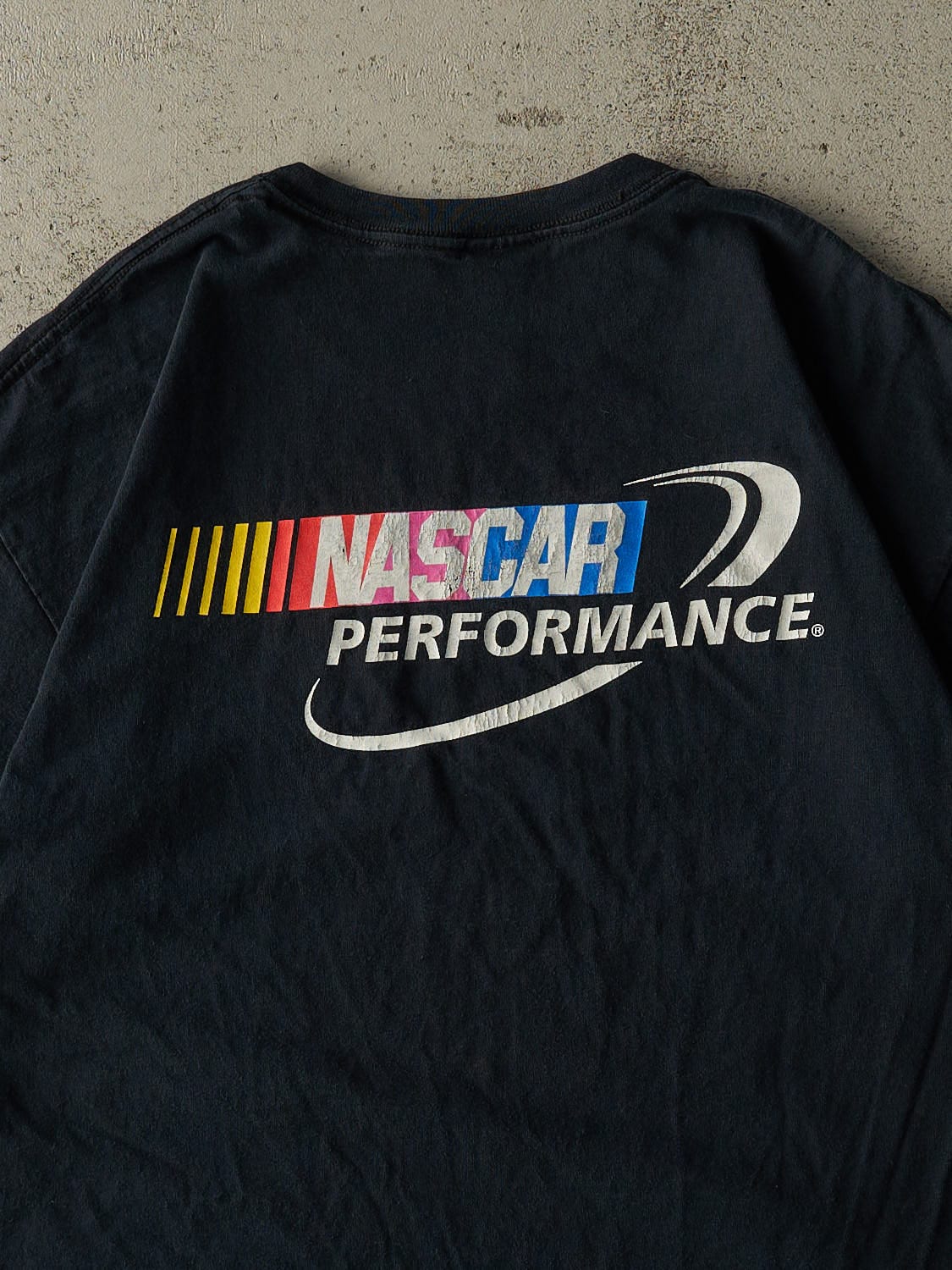 Vintage 90s Faded Black Nascar x 3M Tee (L/XL)