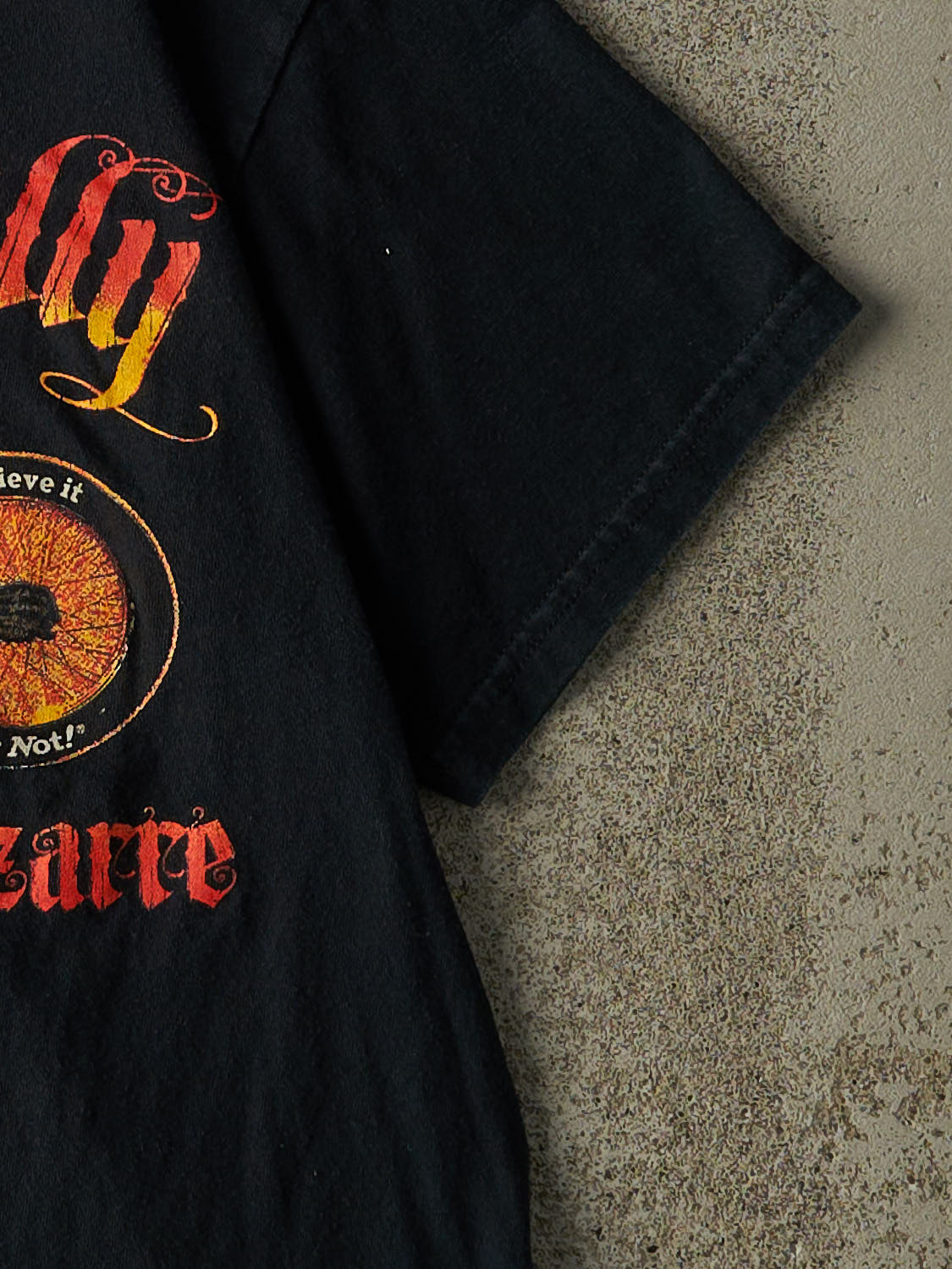 Vintage Y2K Black Ripley's Bike Rally Tee (S/M)
