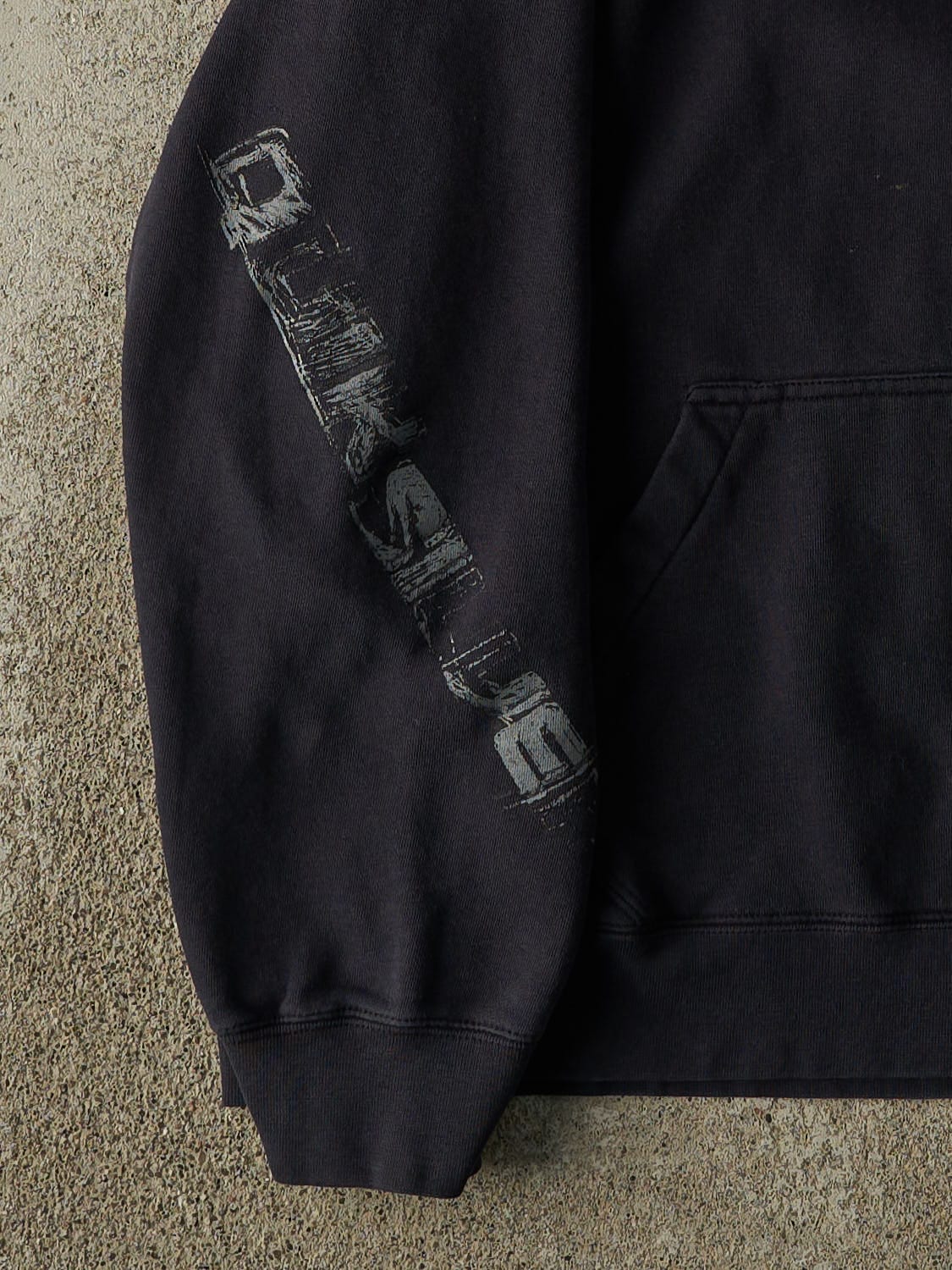 Vintage 90s Navy Blue Quiksilver Embroidered Hoodie (XL)