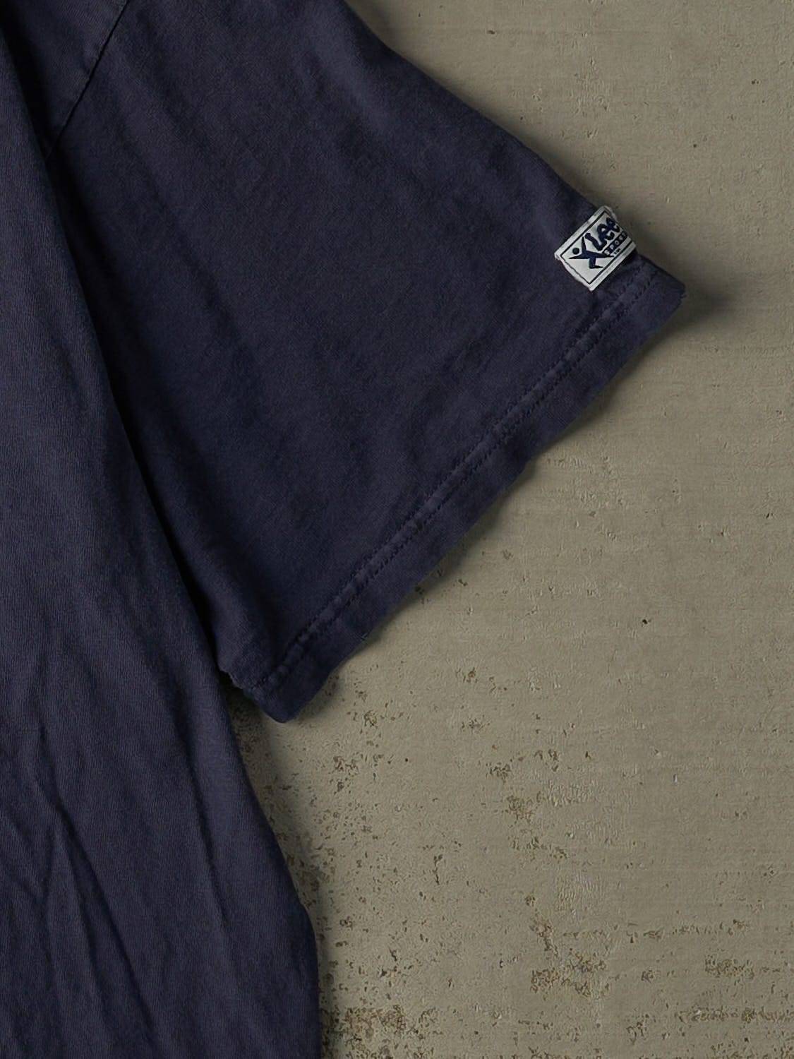 Vintage 95' Navy Blue Seattle Mariners Playoffs Tee (XL/XXL)