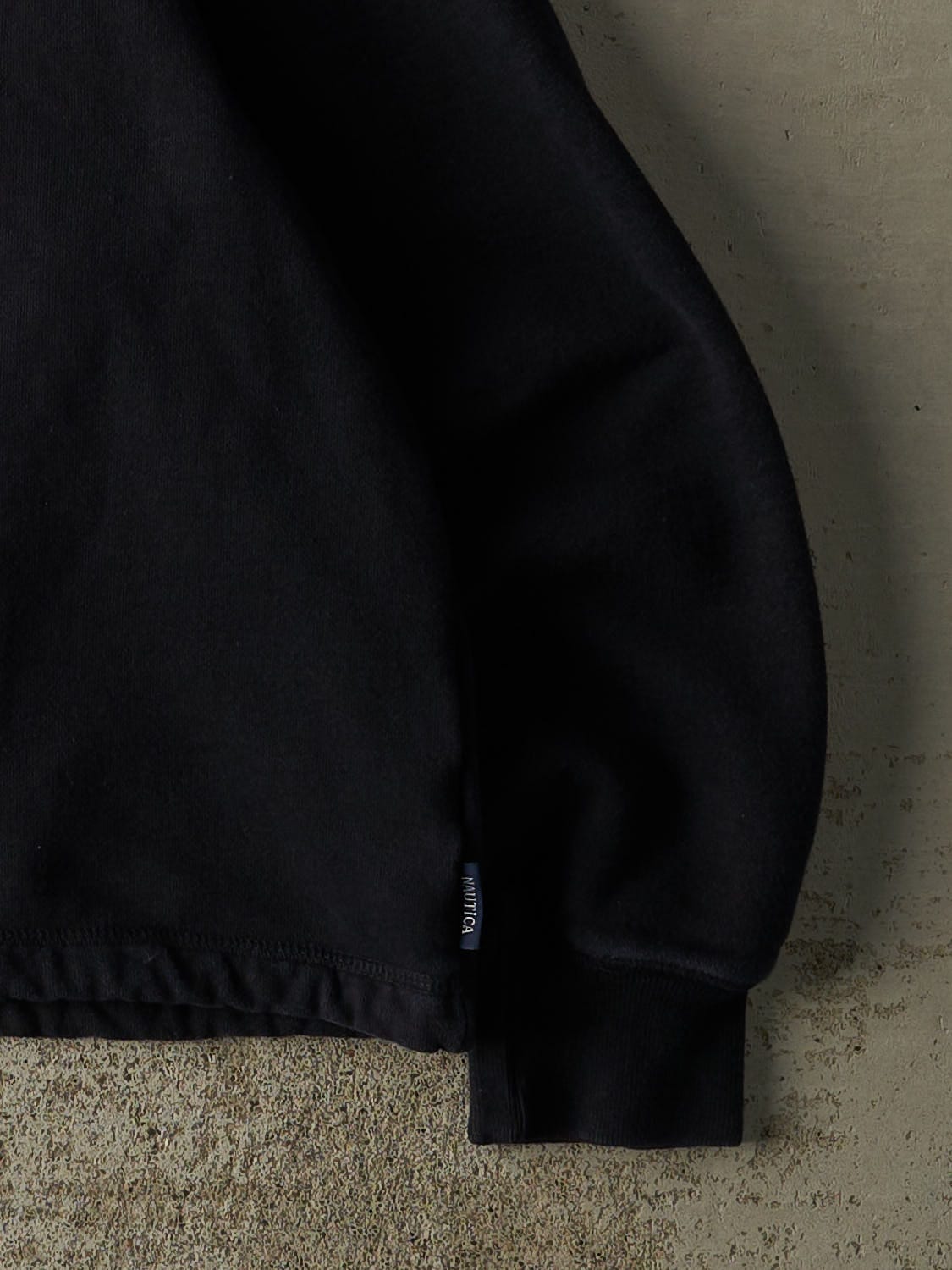 Vintage Y2K Navy Blue Nautica Embroidered Hoodie (S)