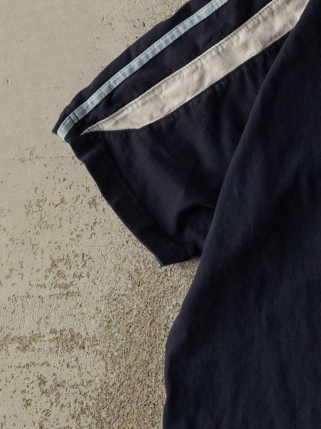 Vintage Y2K Navy Blue Nike Embroidered Tee (S/M)