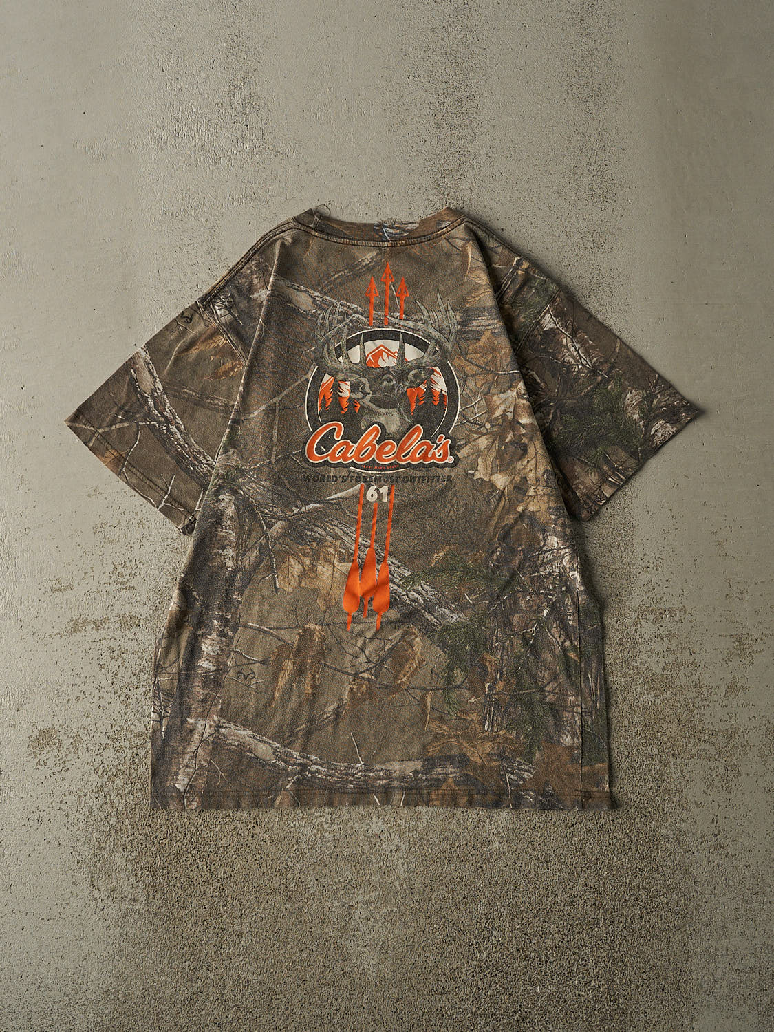 Vintage Y2K Camo Realtree x Cabela's Tee (M/L)