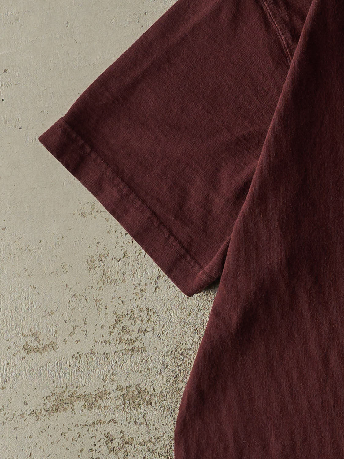 Vintage Y2K Burgundy Carhartt Pocket Tee (M/L)